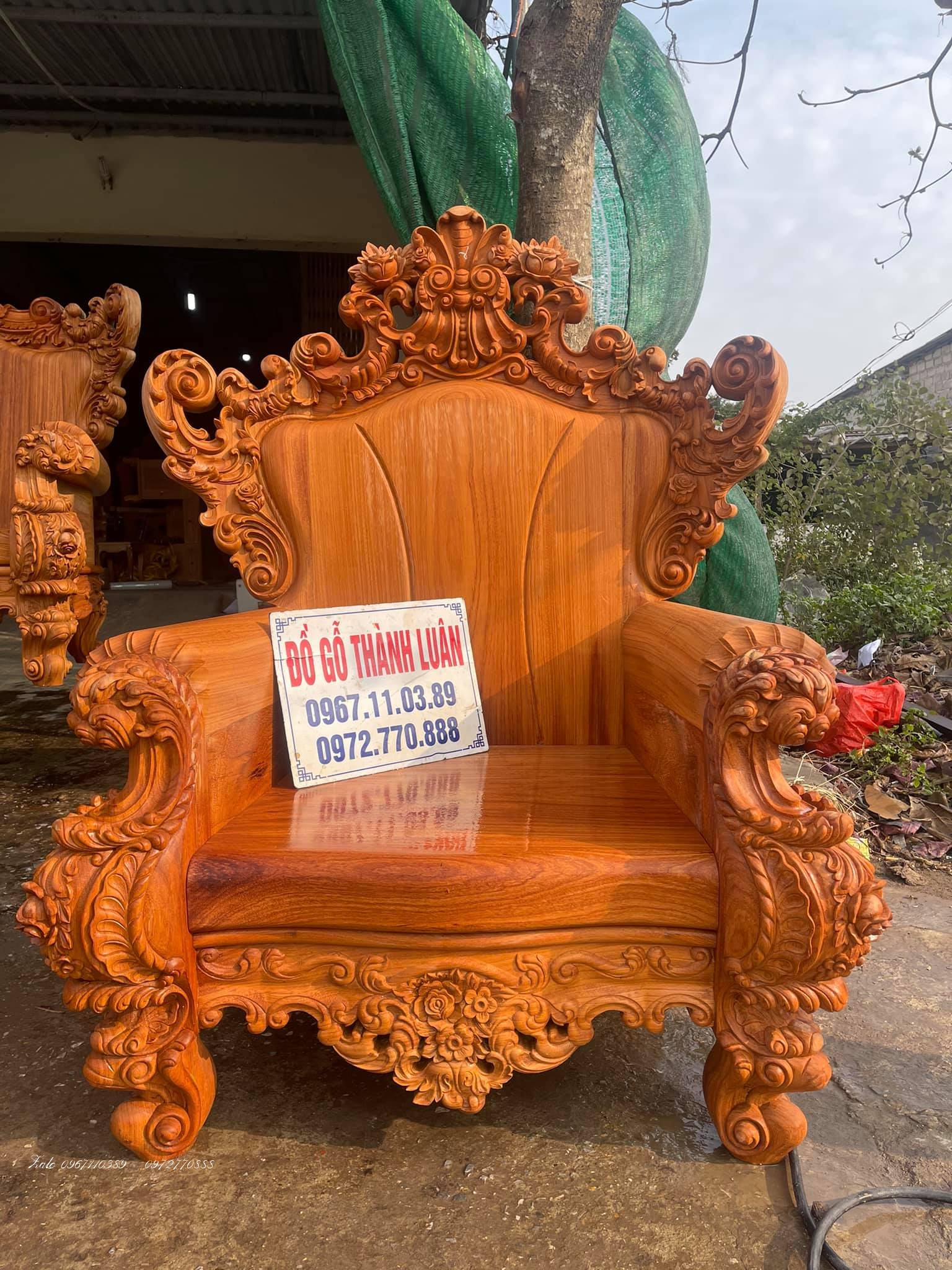 Bộ Ghế Hoàng Gia Gỗ,