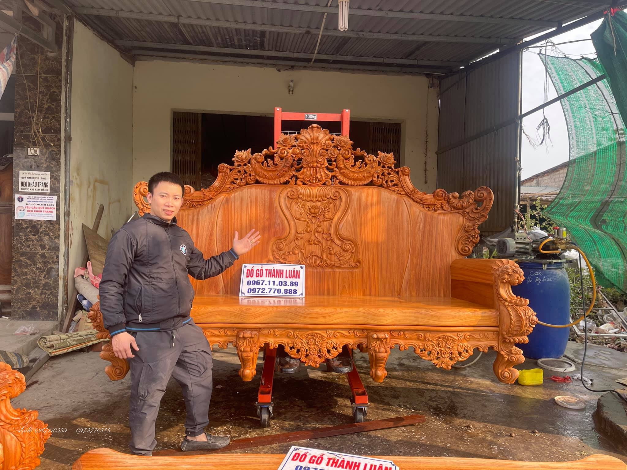 Bộ Ghế Hoàng Gia Gỗ:,