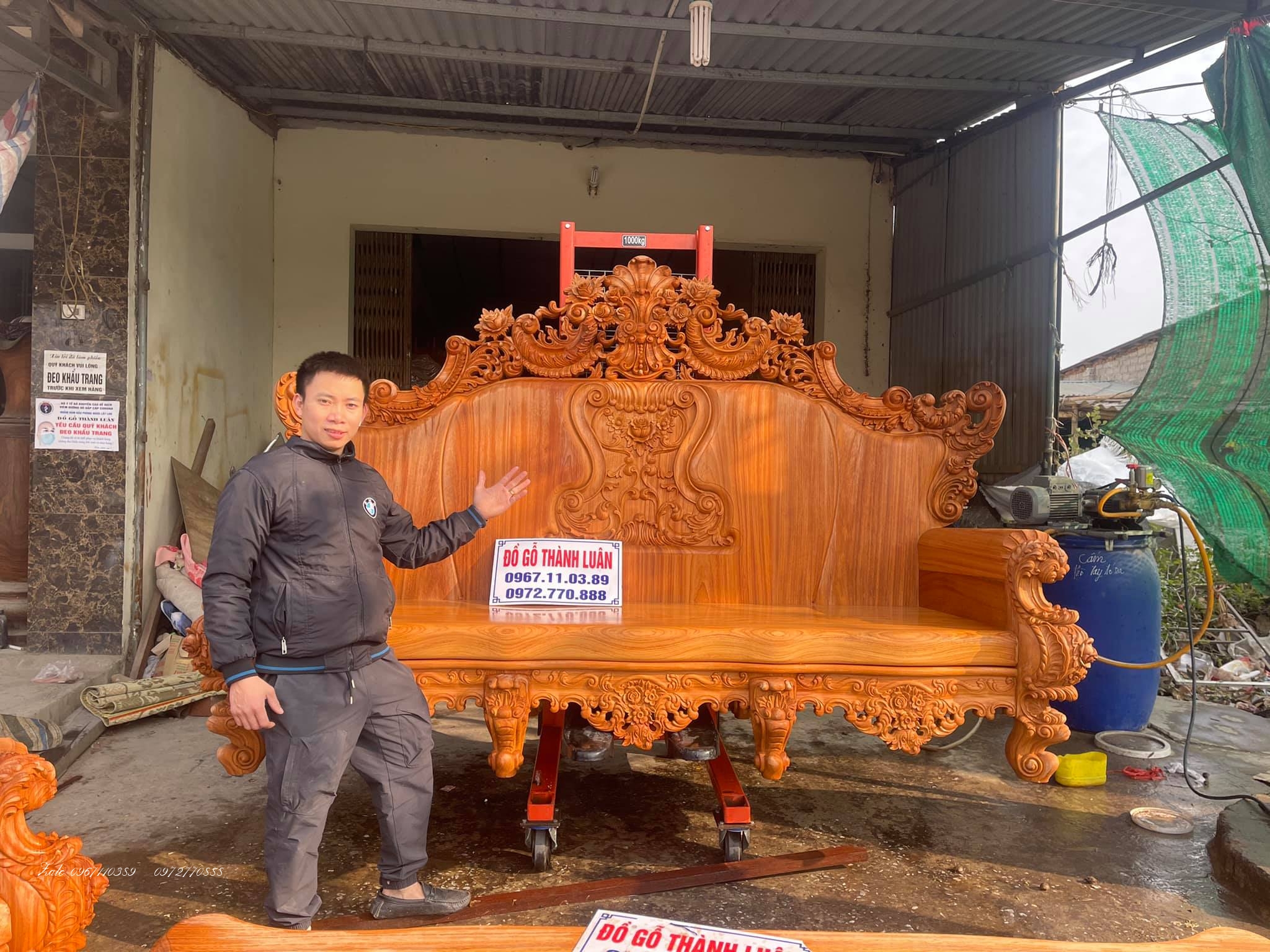 Bộ Ghế Hoàng Gia Gỗ::