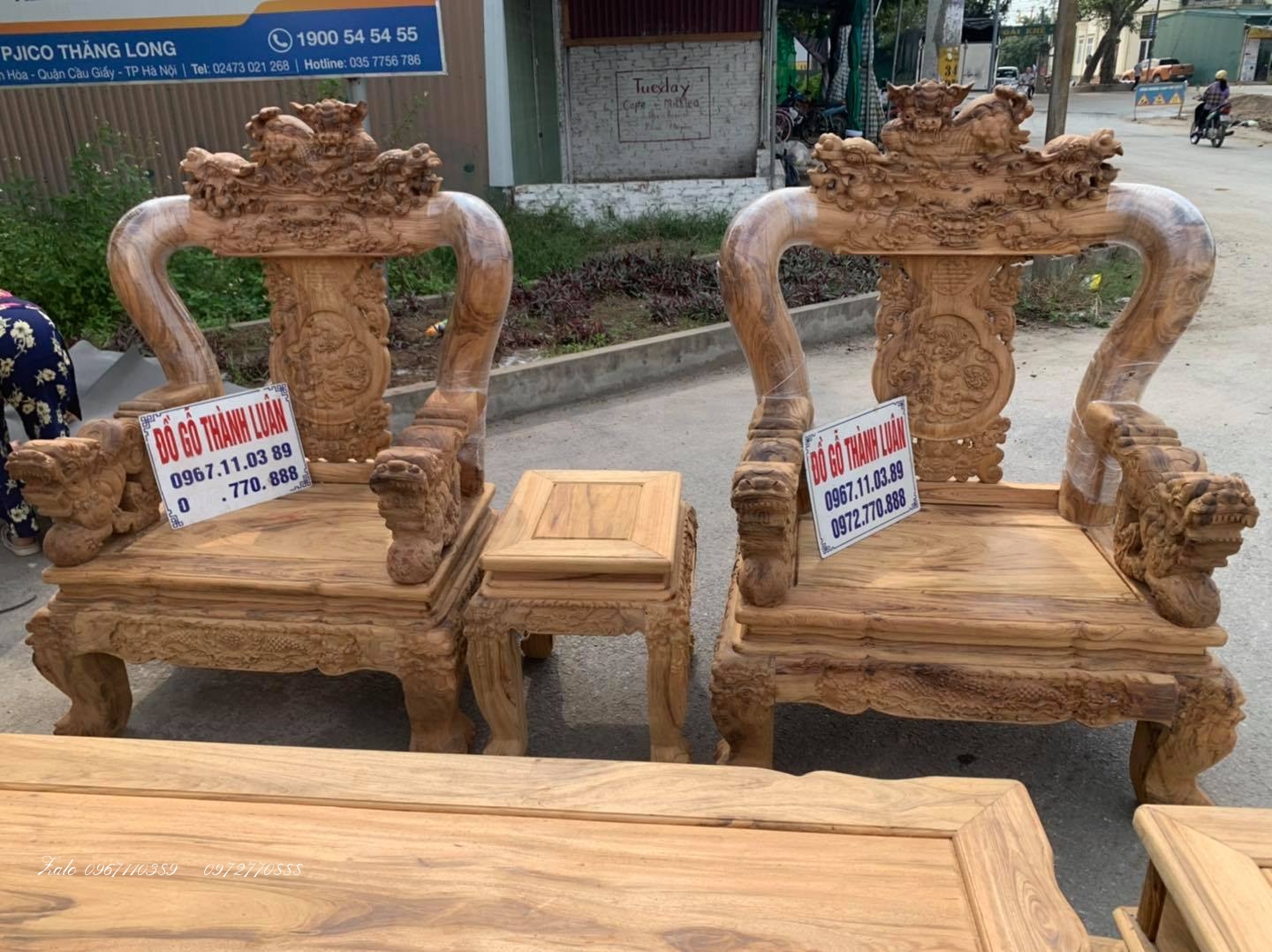 BỘ GHẾ MINH NGHÊ GỖ GỤ TA Quảng Bình,