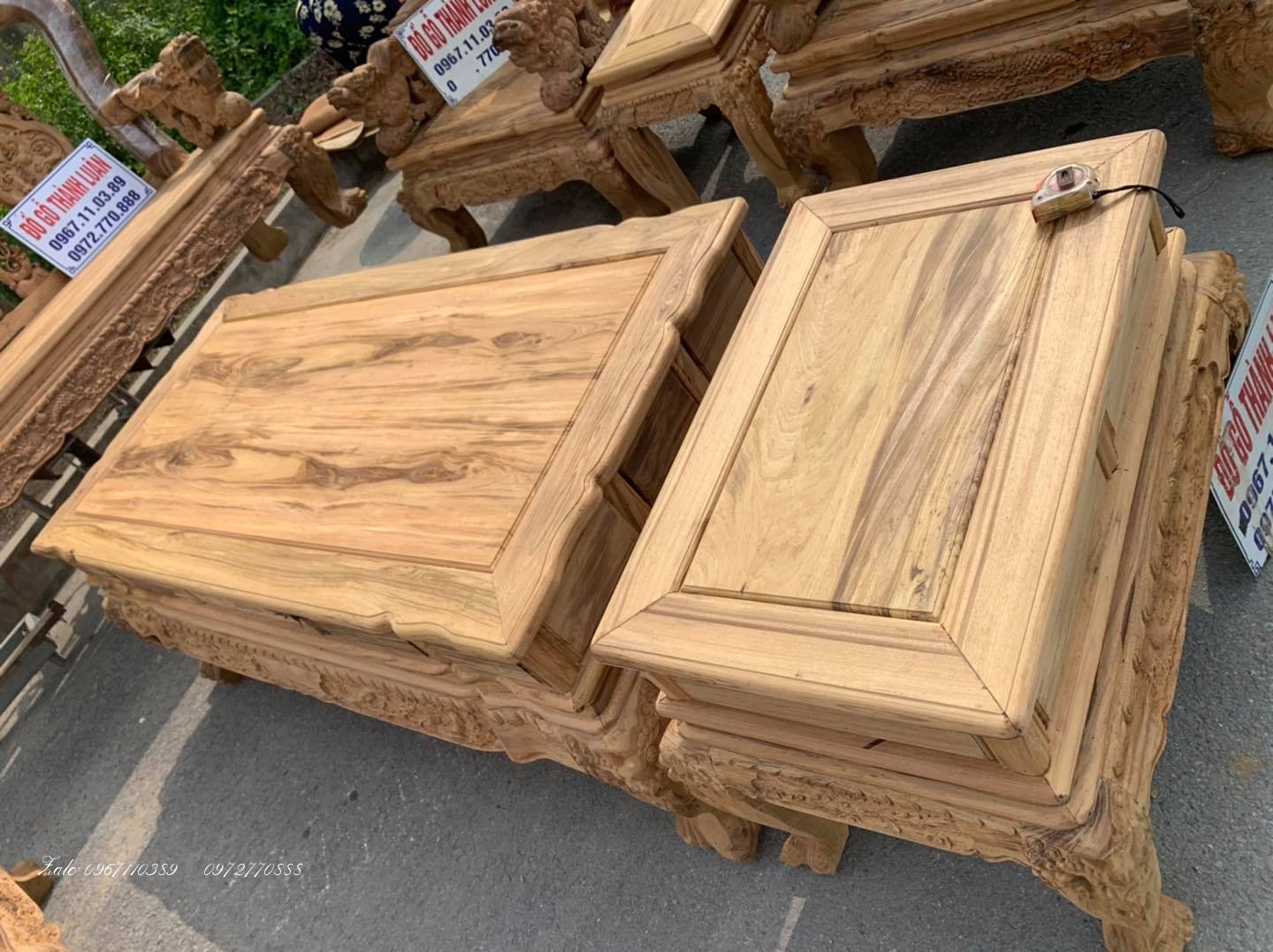 BỘ GHẾ MINH NGHÊ GỖ GỤ TA Quảng Bình.