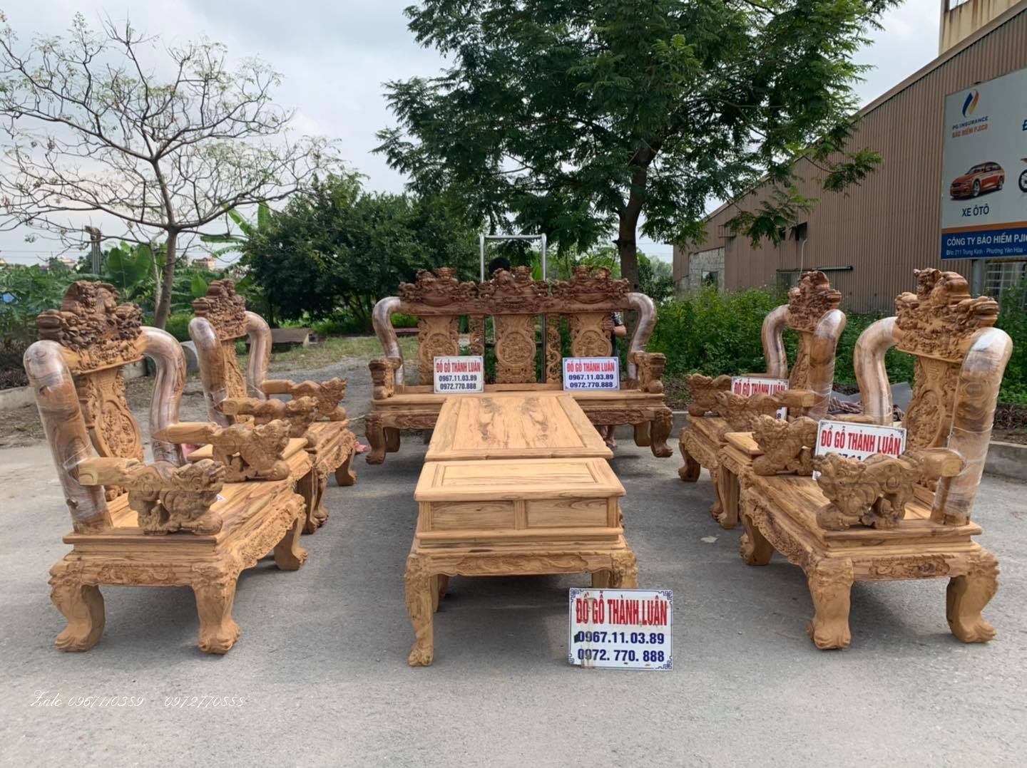 BỘ GHẾ MINH NGHÊ GỖ GỤ TA Quảng Bình