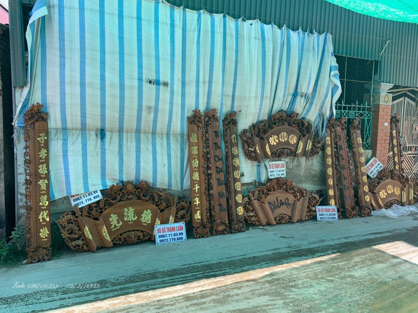 CUỐN THƯ CÂU ĐỐI GỖ GỤ GỖ GÕ ĐỎ :