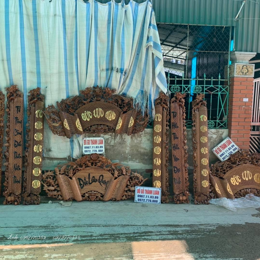 CUỐN THƯ CÂU ĐỐI GỖ GỤ GỖ GÕ ĐỎ