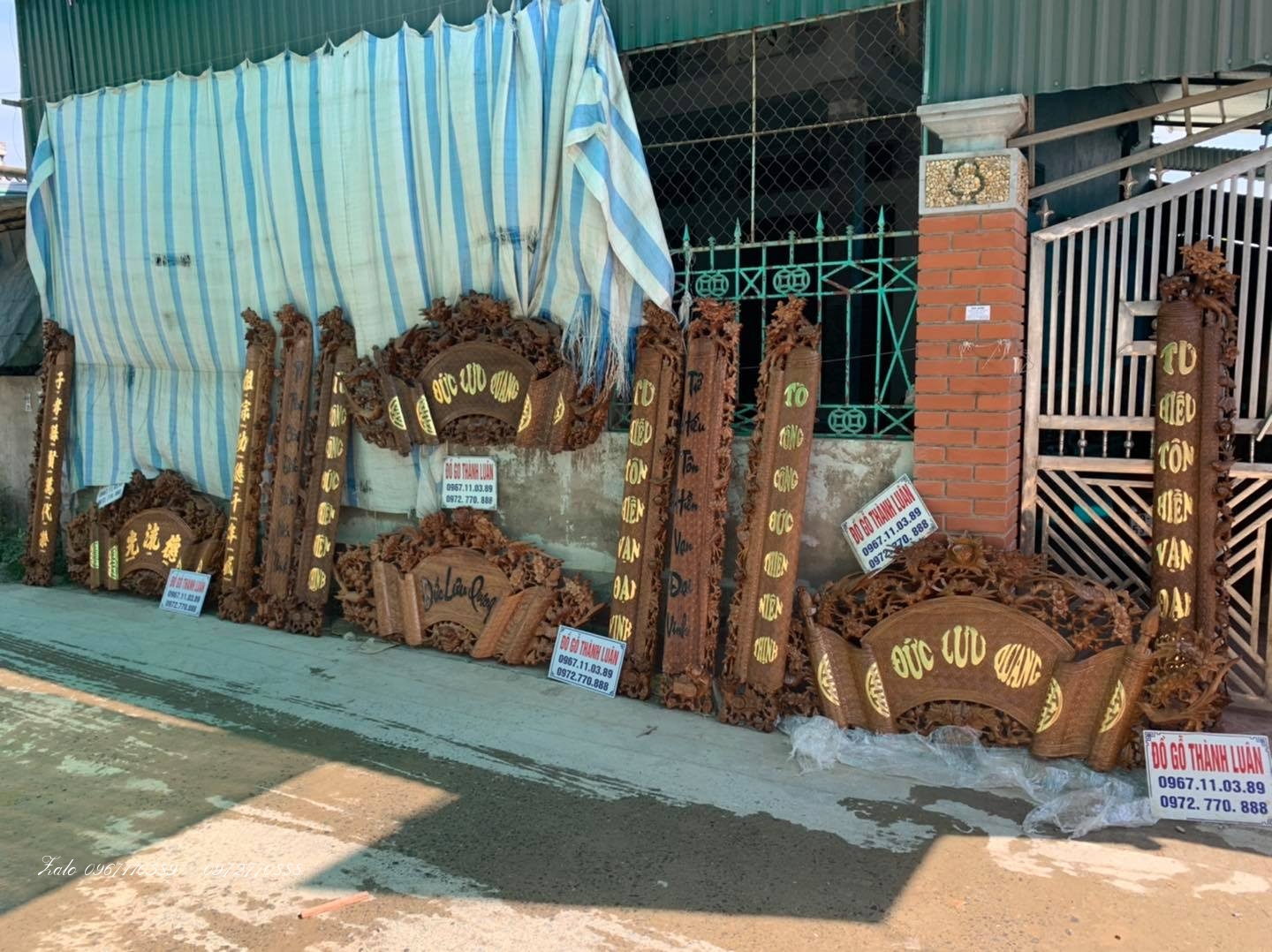 CUỐN THƯ CÂU ĐỐI GỖ GỤ GỖ GÕ ĐỎ:,