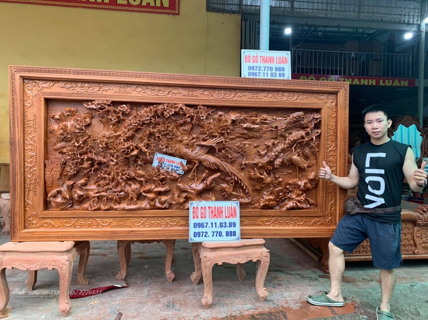 Bức Tranh Bách Điểu Triều Phụng