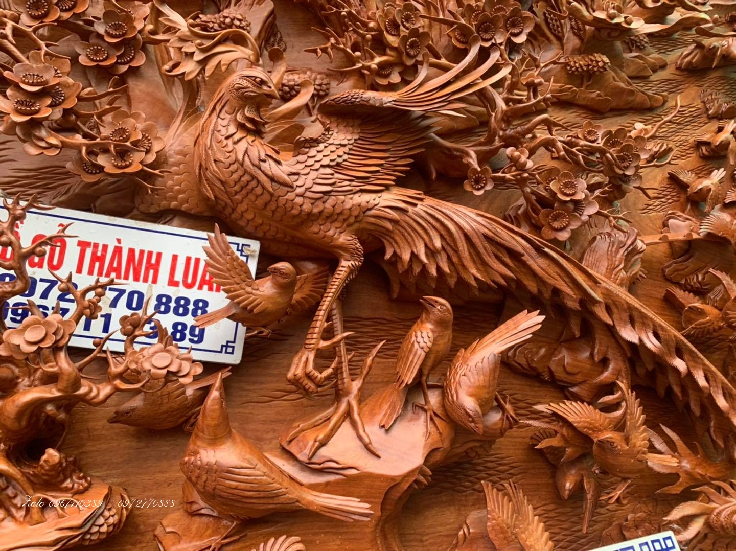 Bức Tranh Bách Điểu Triều Phụng,