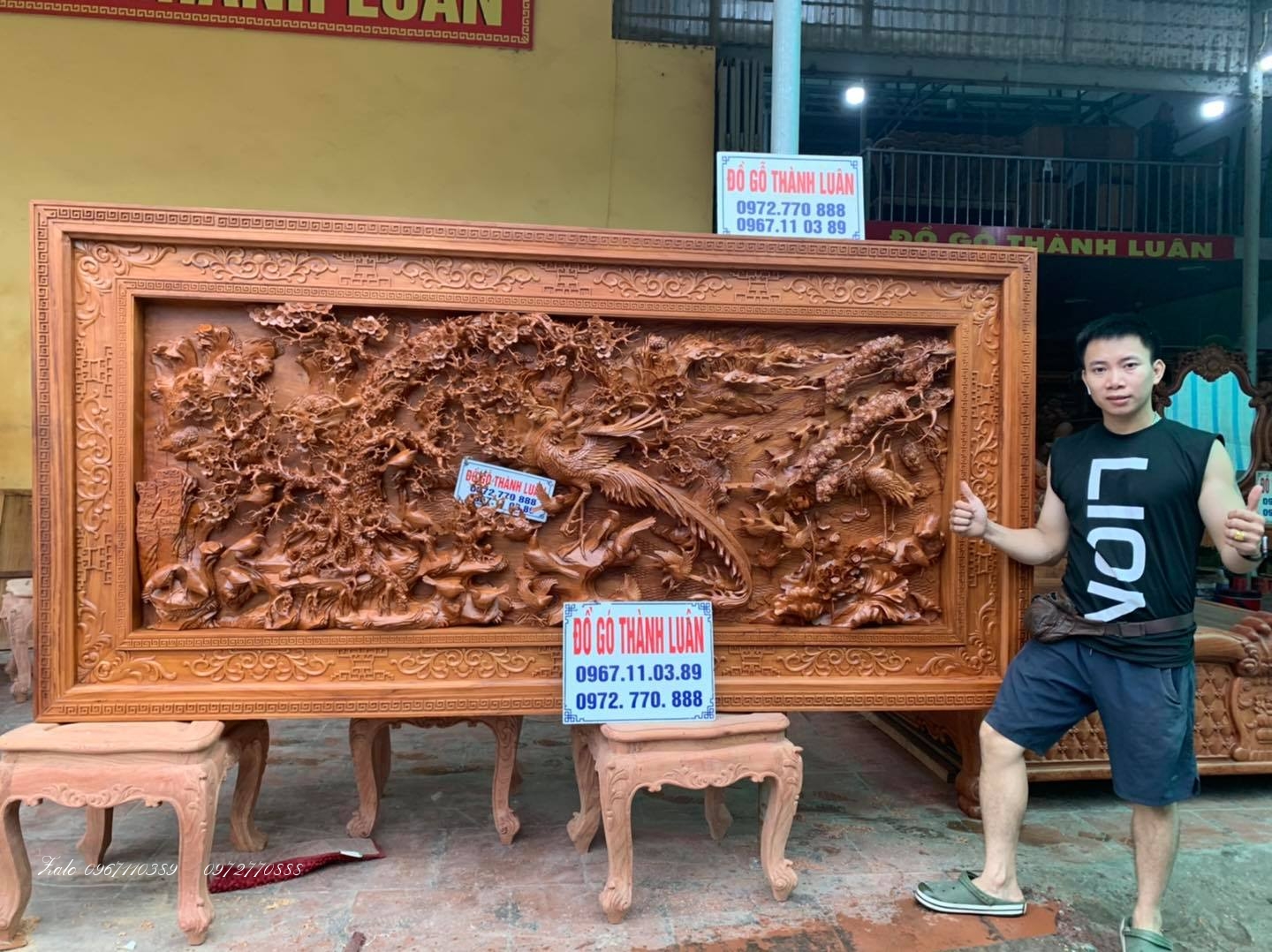 Bức Tranh Bách Điểu Triều Phụng