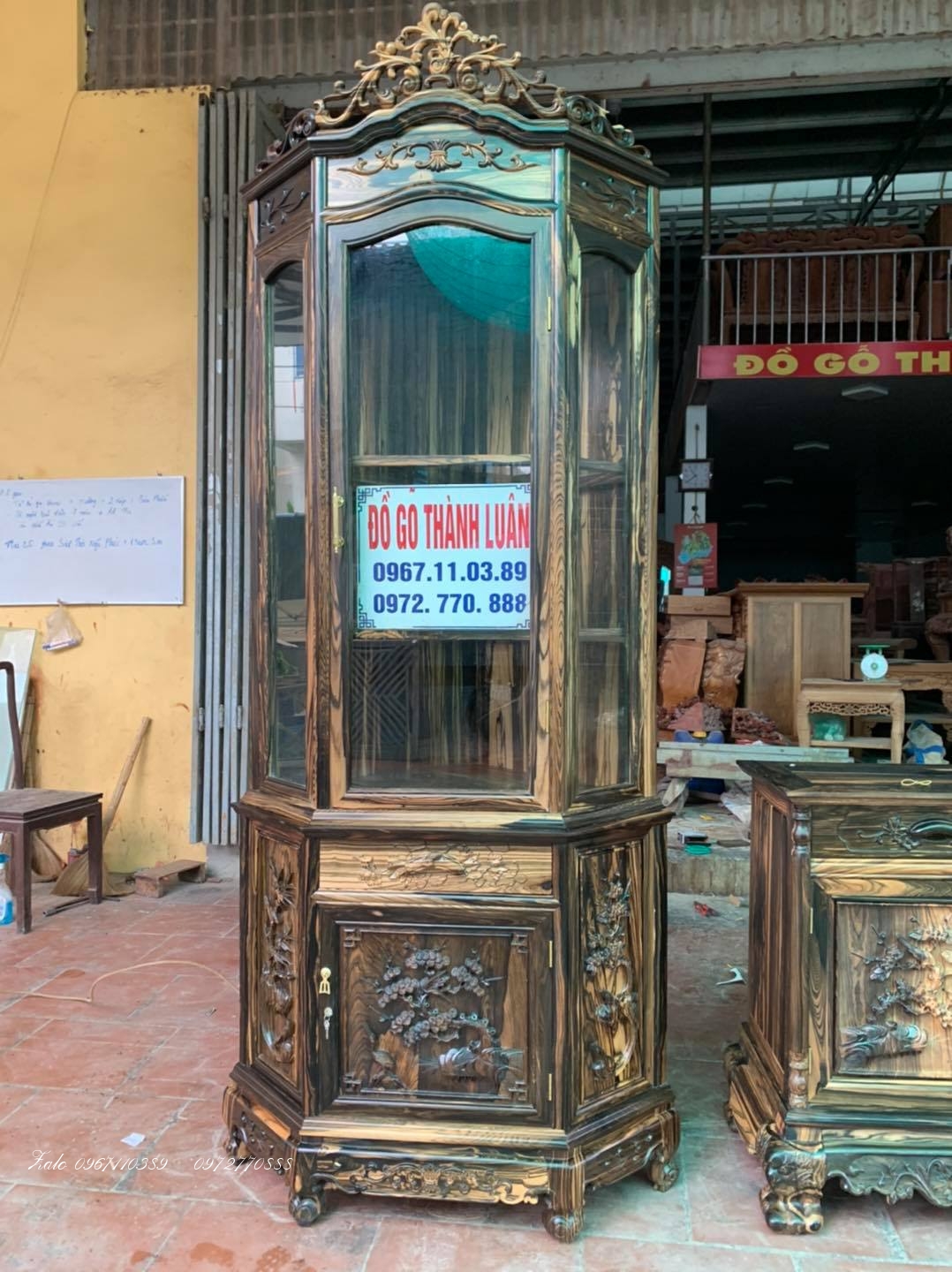 Kệ Tivi Cột Nho, Tủ Rượu Góc: