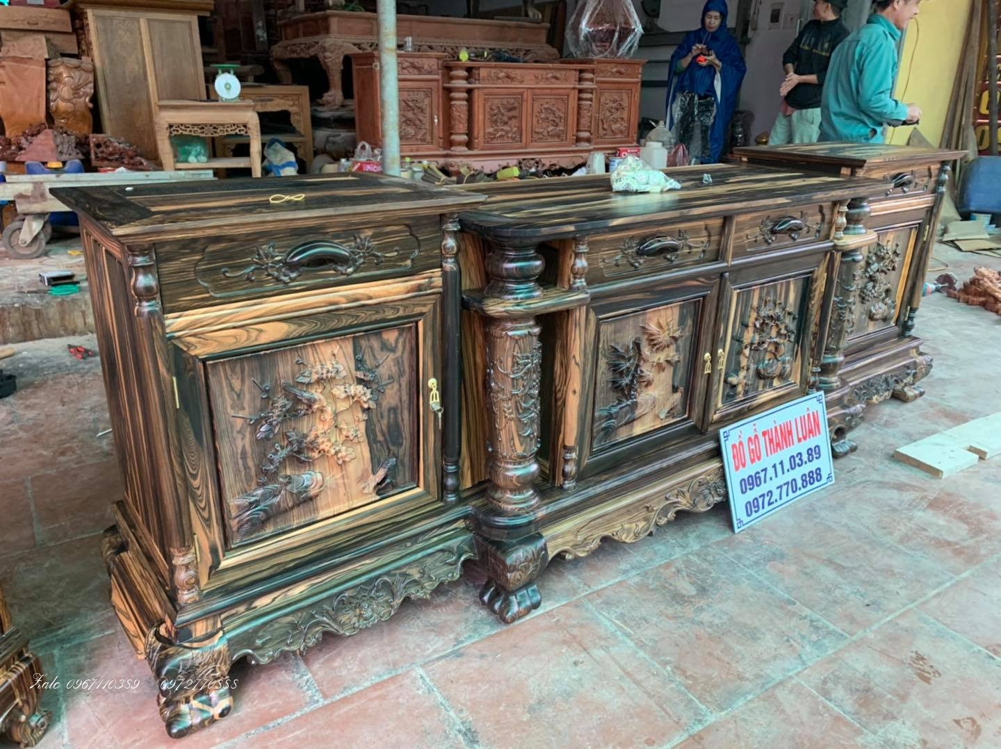 Kệ Tivi Cột Nho, Tủ Rượu Góc::