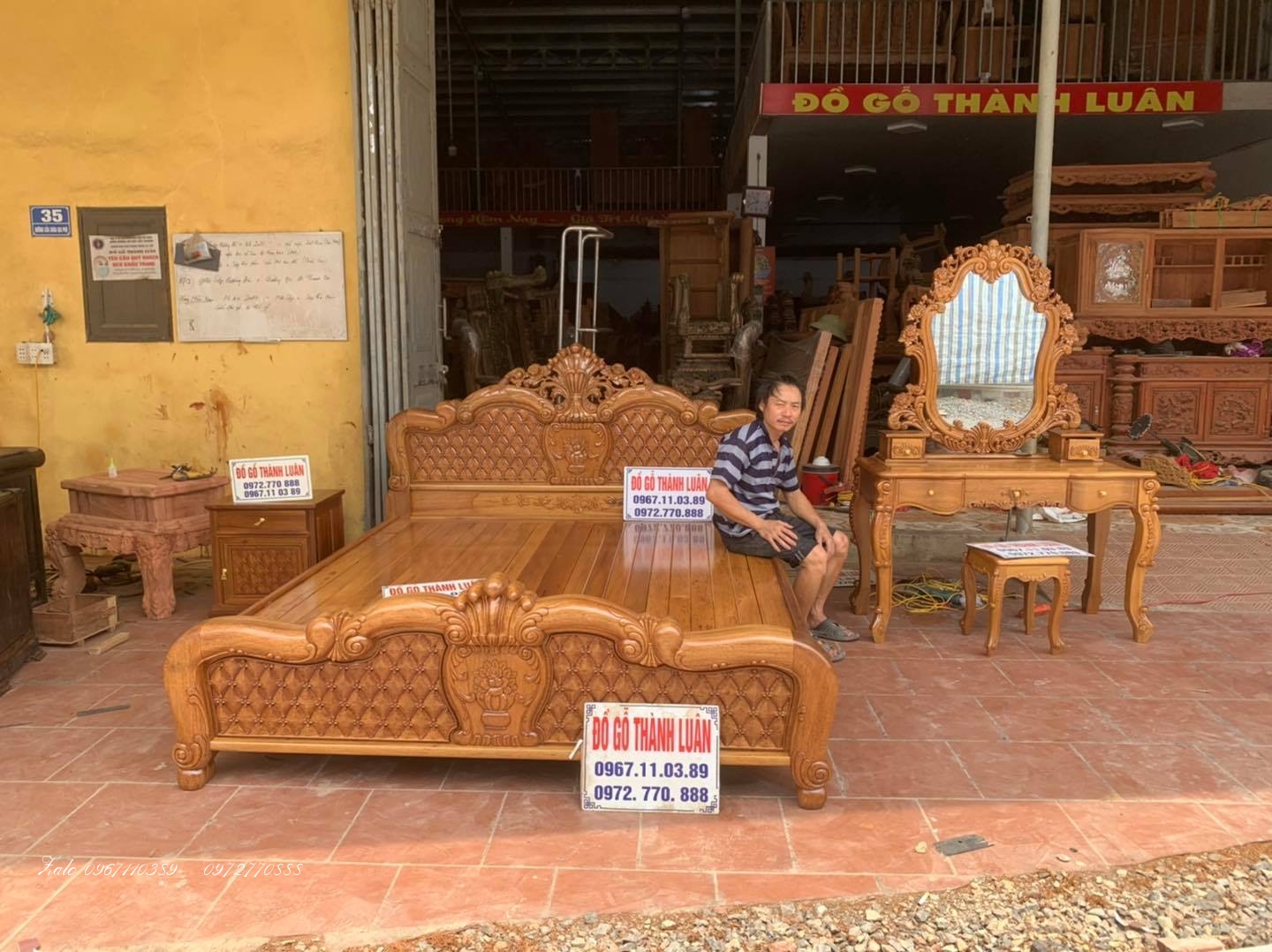 Giường Hồng Trám Chim