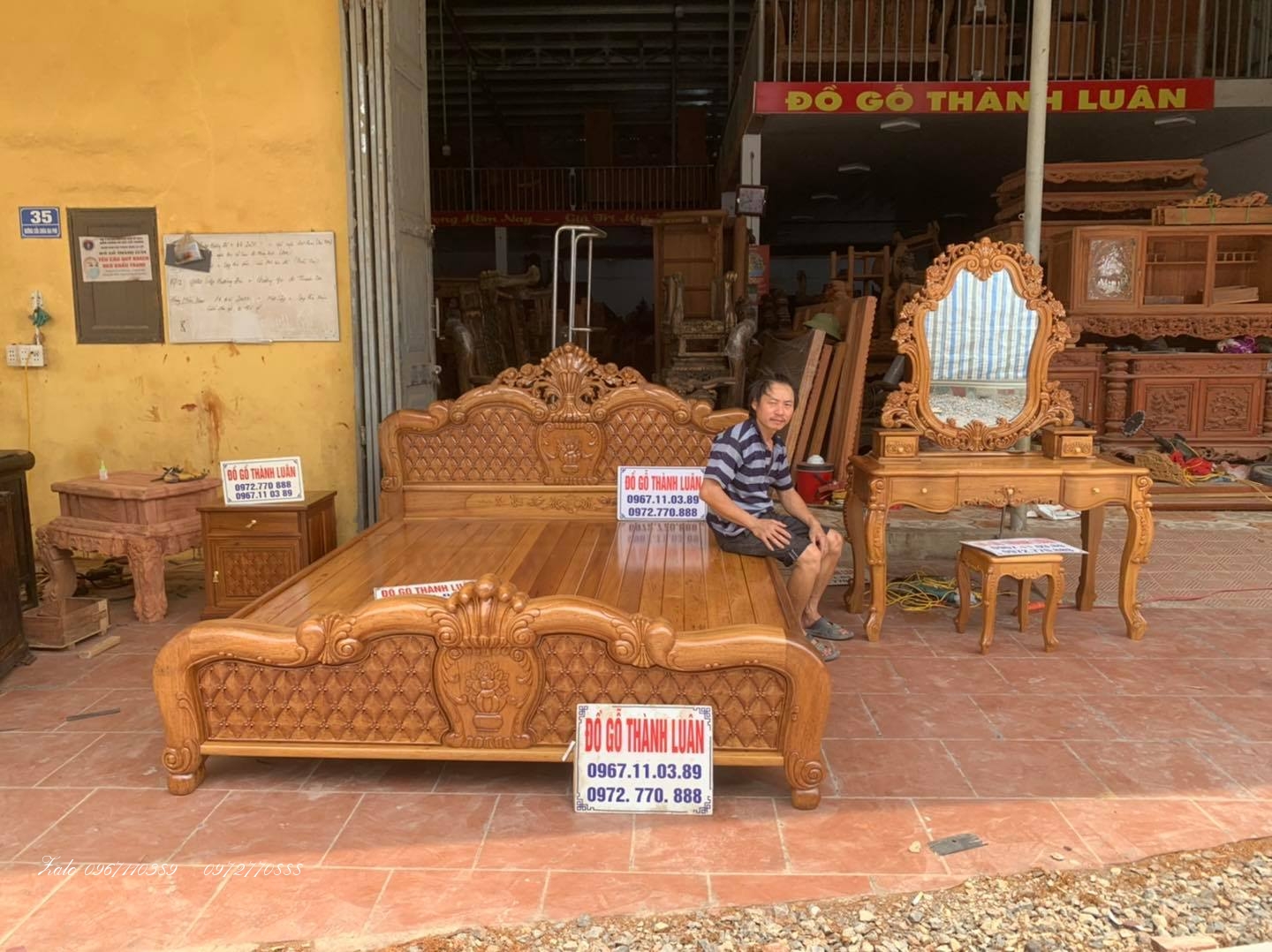 Giường Hồng Trám Chim