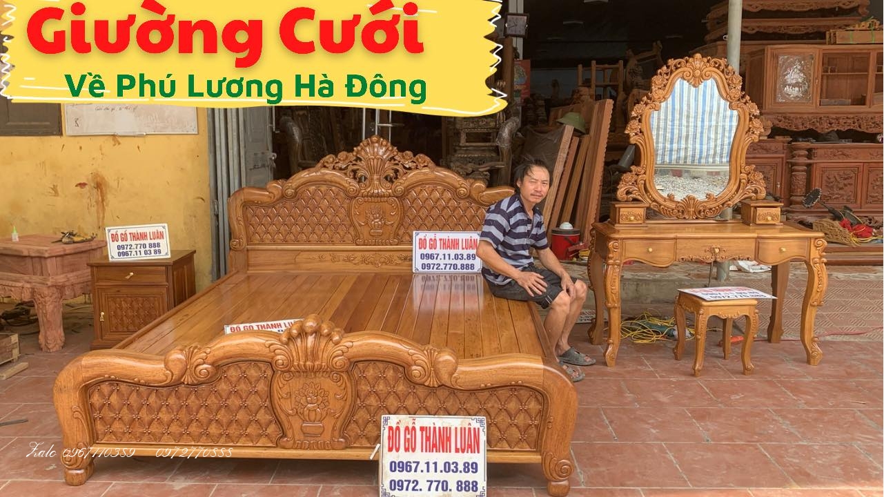 Giường Hồng Trám Chim