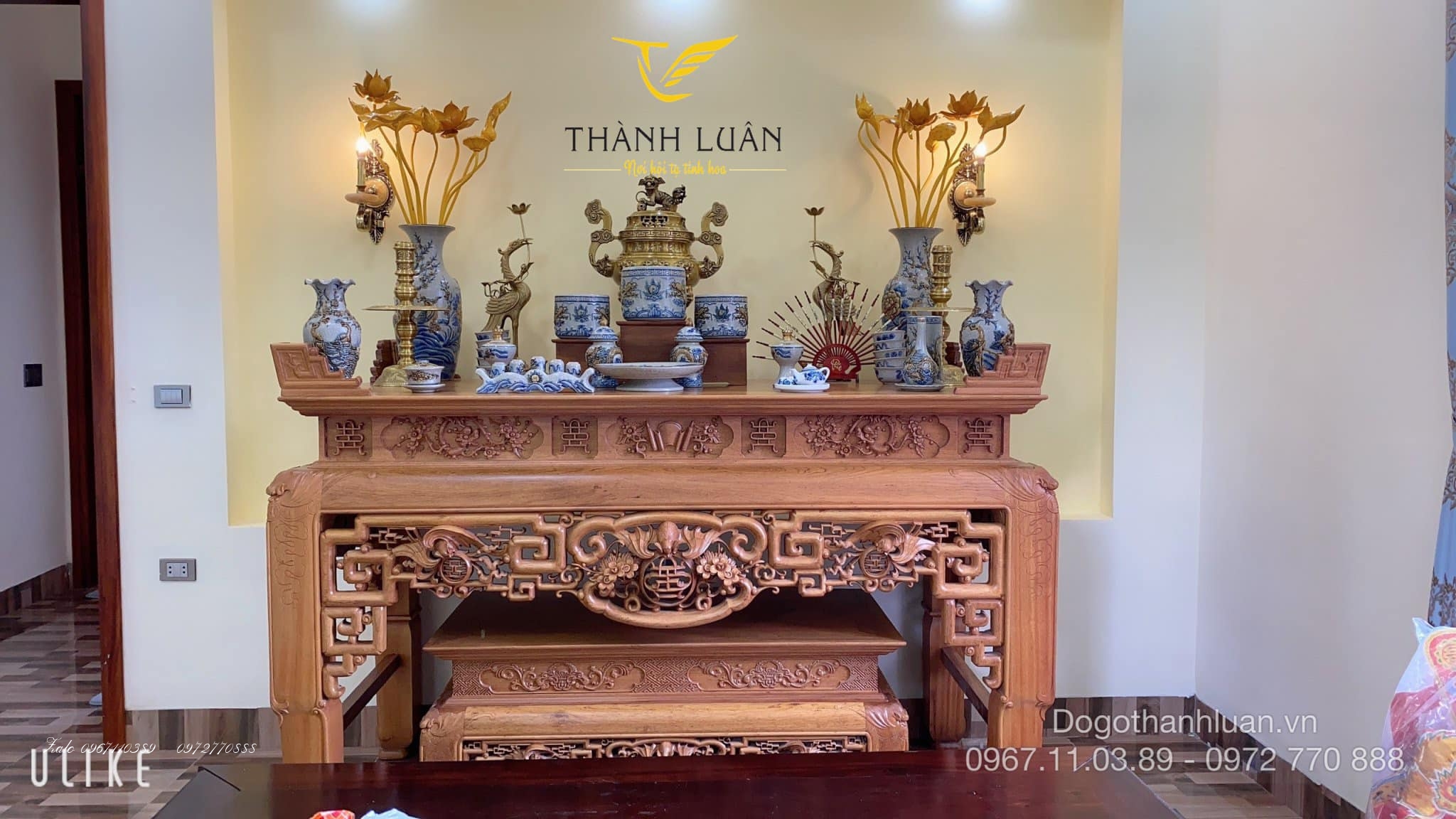 Bộ Bàn Thờ Triện Phúc Thọ..