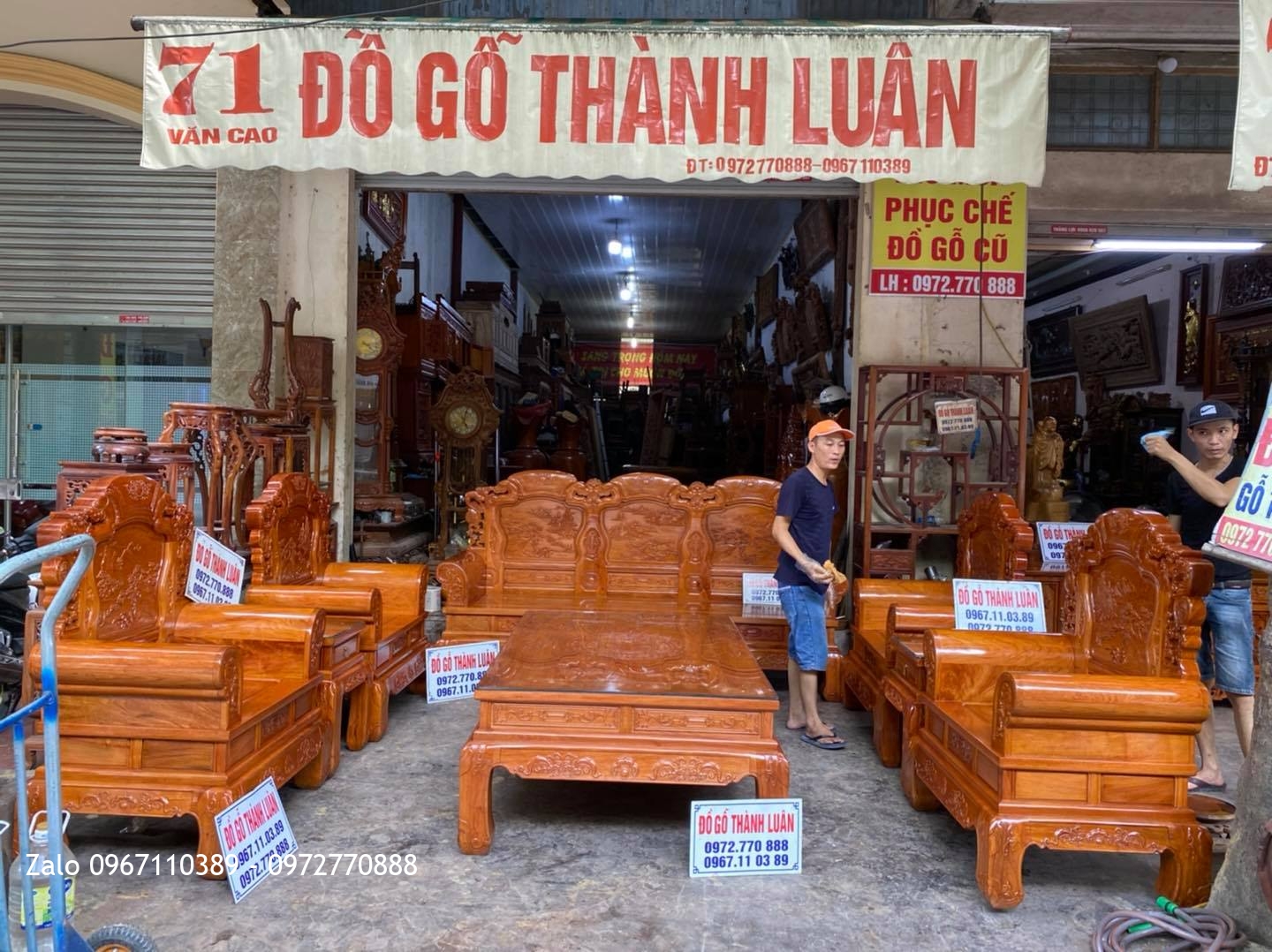 bộ bàn ghế mẫu khổng tử gỗ hương đá Nam Phi: