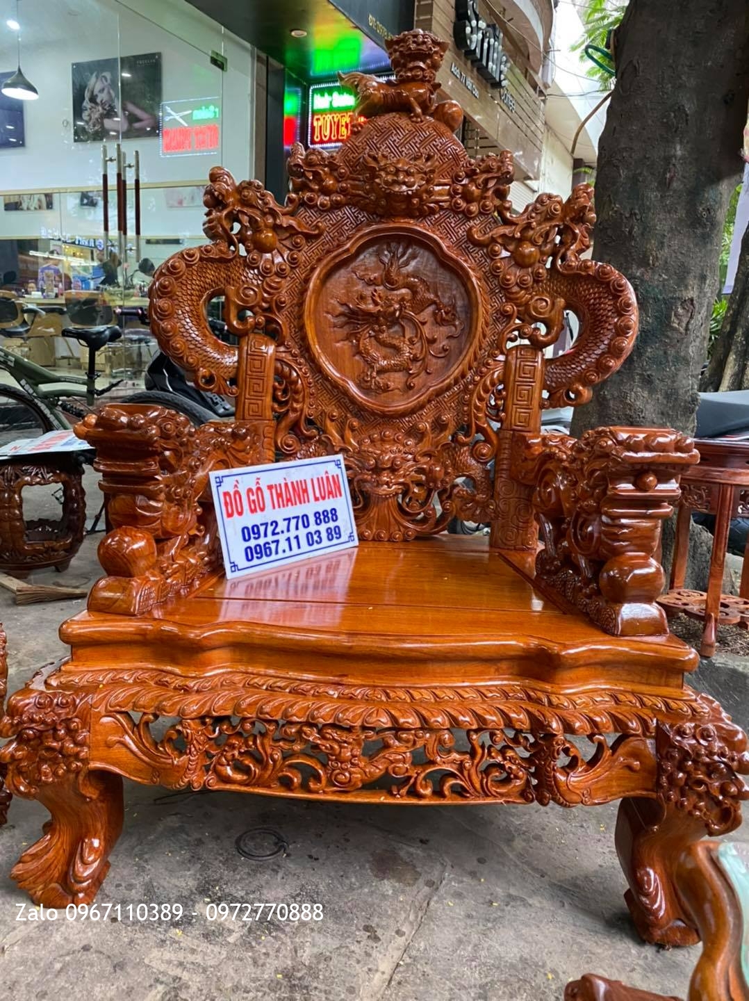 Bộ Ghế Phòng Khách Đỉnh Rồng.