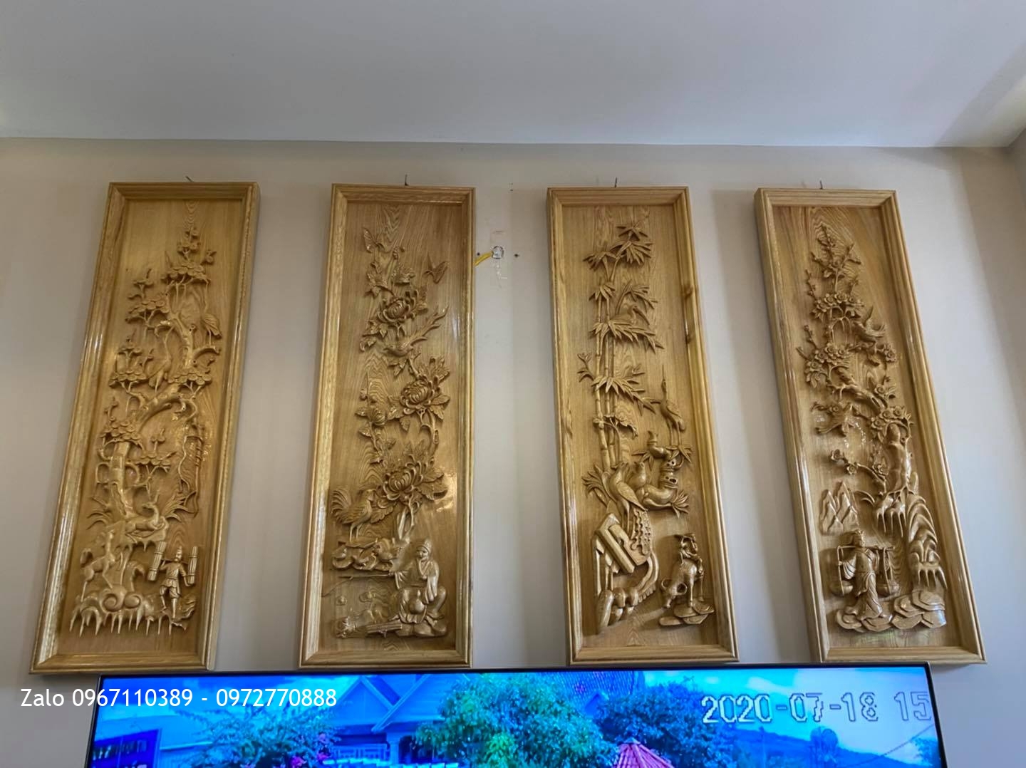 1 bộ ghế nghê bảo đỉnh gồm 6 món cột 12 chân 14 .: