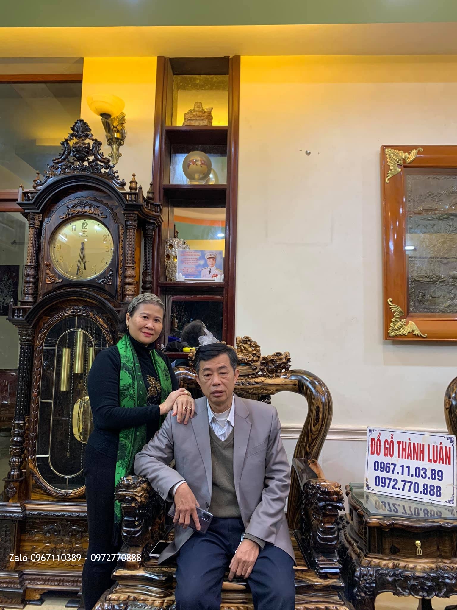 Nội Thất Gỗ Mun cho gđ Bác Sĩ Minh Văn Tại Thái Nguyênn