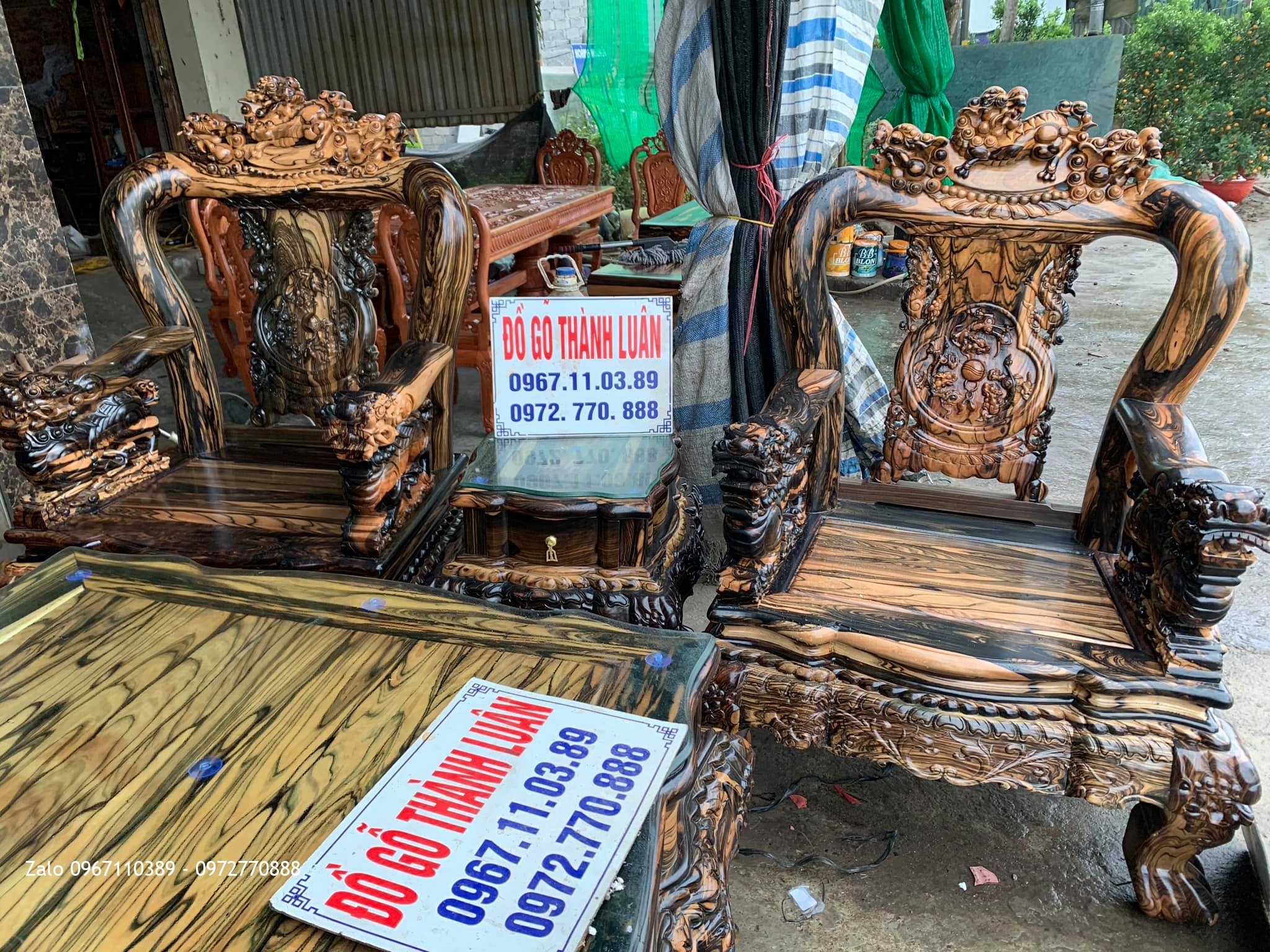 Nội Thất Gỗ Mun cho gđ Bác Sĩ Minh Văn Tại Thái Nguyên:1