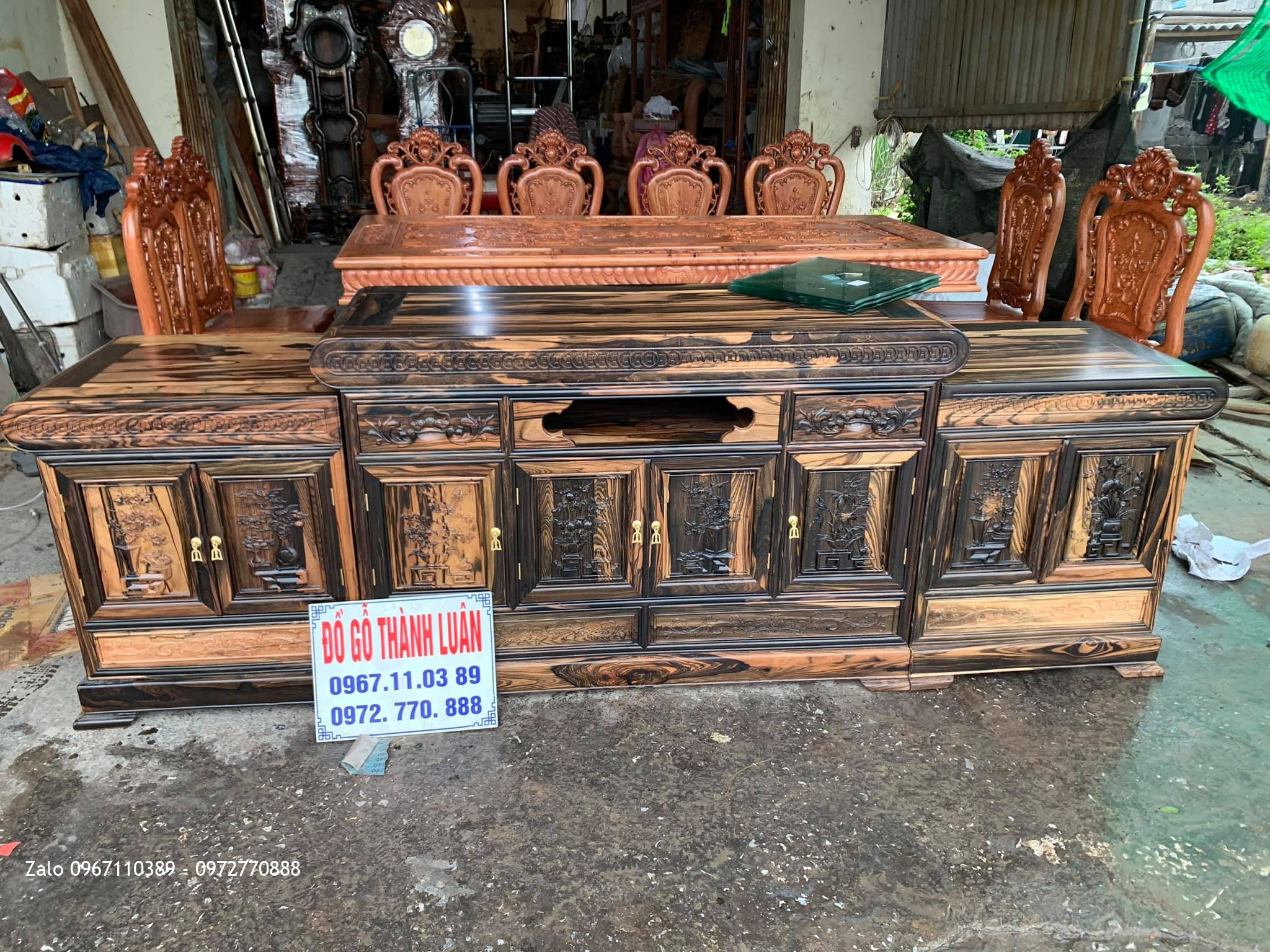 Nội Thất Gỗ Mun cho gđ Bác Sĩ Minh Văn Tại Thái Nguyên111