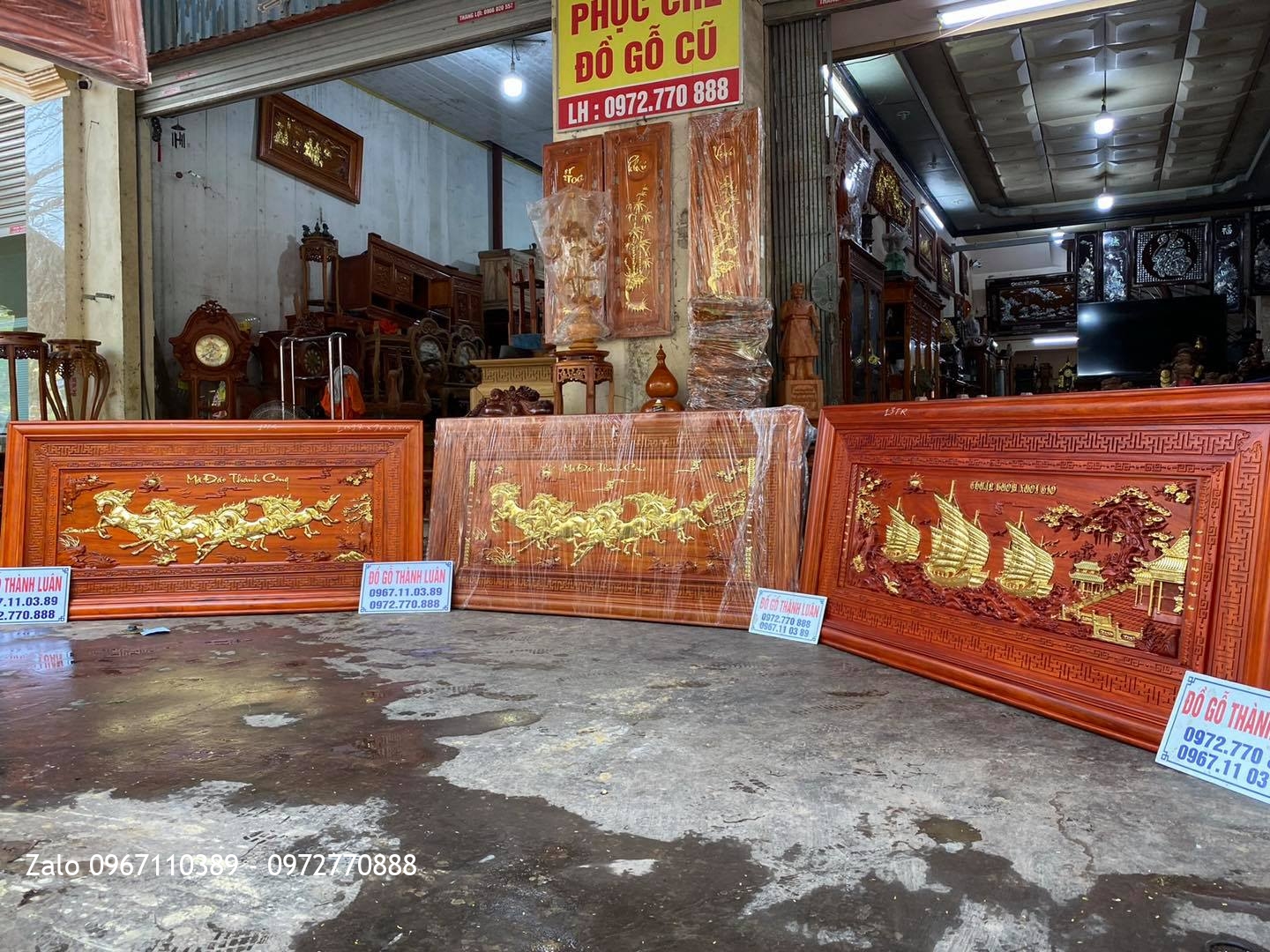 tranh gỗ hương đỏ Nam Phi rát vàng Đài Loan-