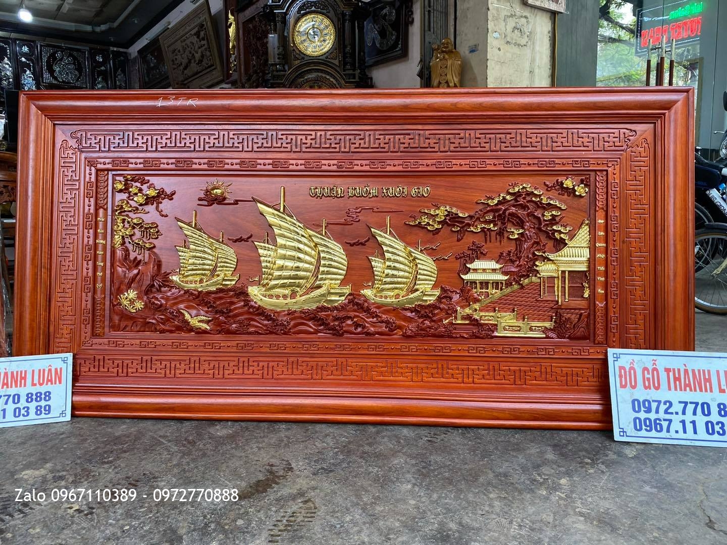 tranh gỗ hương đỏ Nam Phi rát vàng Đài Loan.