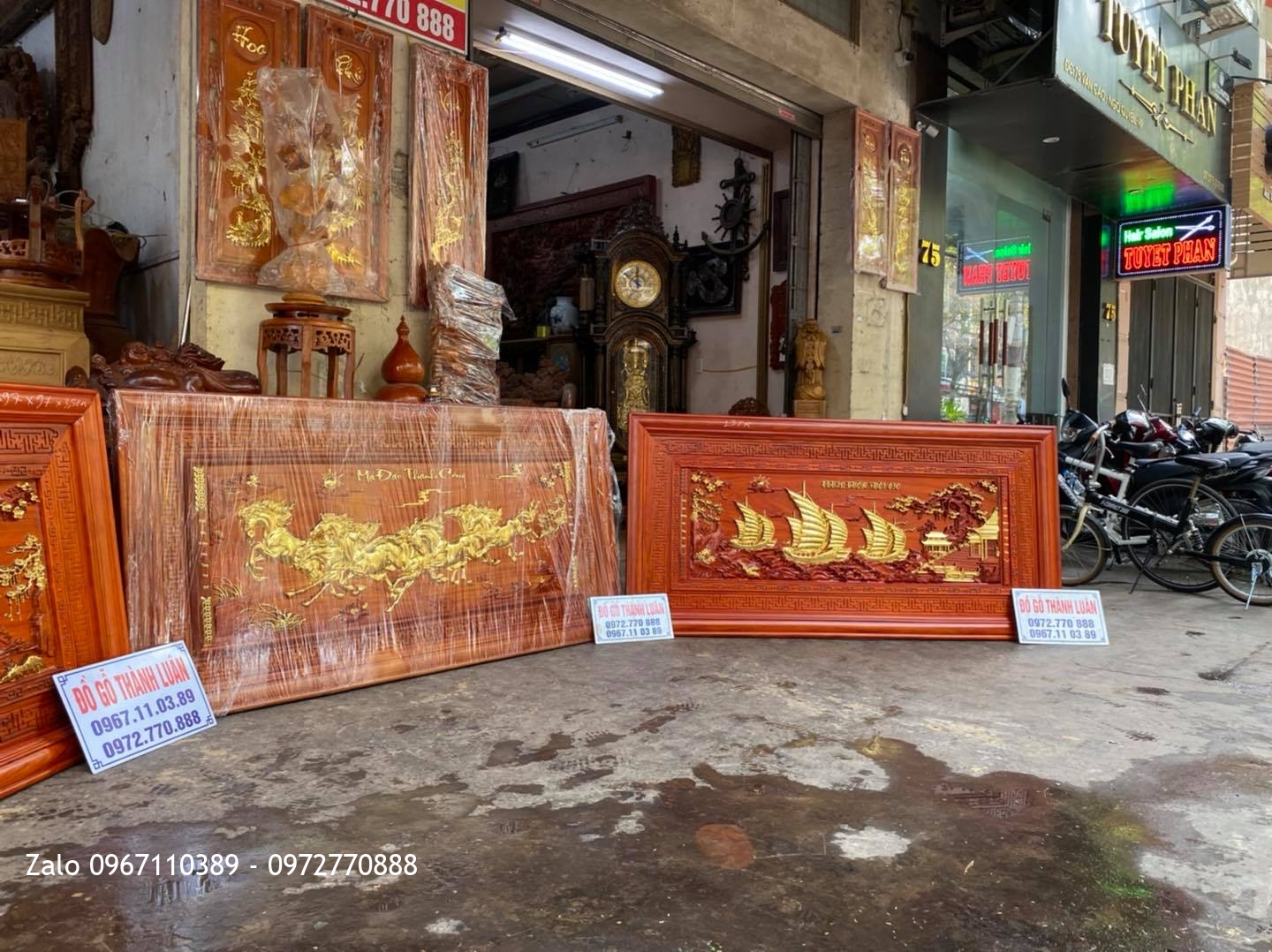 tranh gỗ hương đỏ Nam Phi rát vàng Đài Loan::