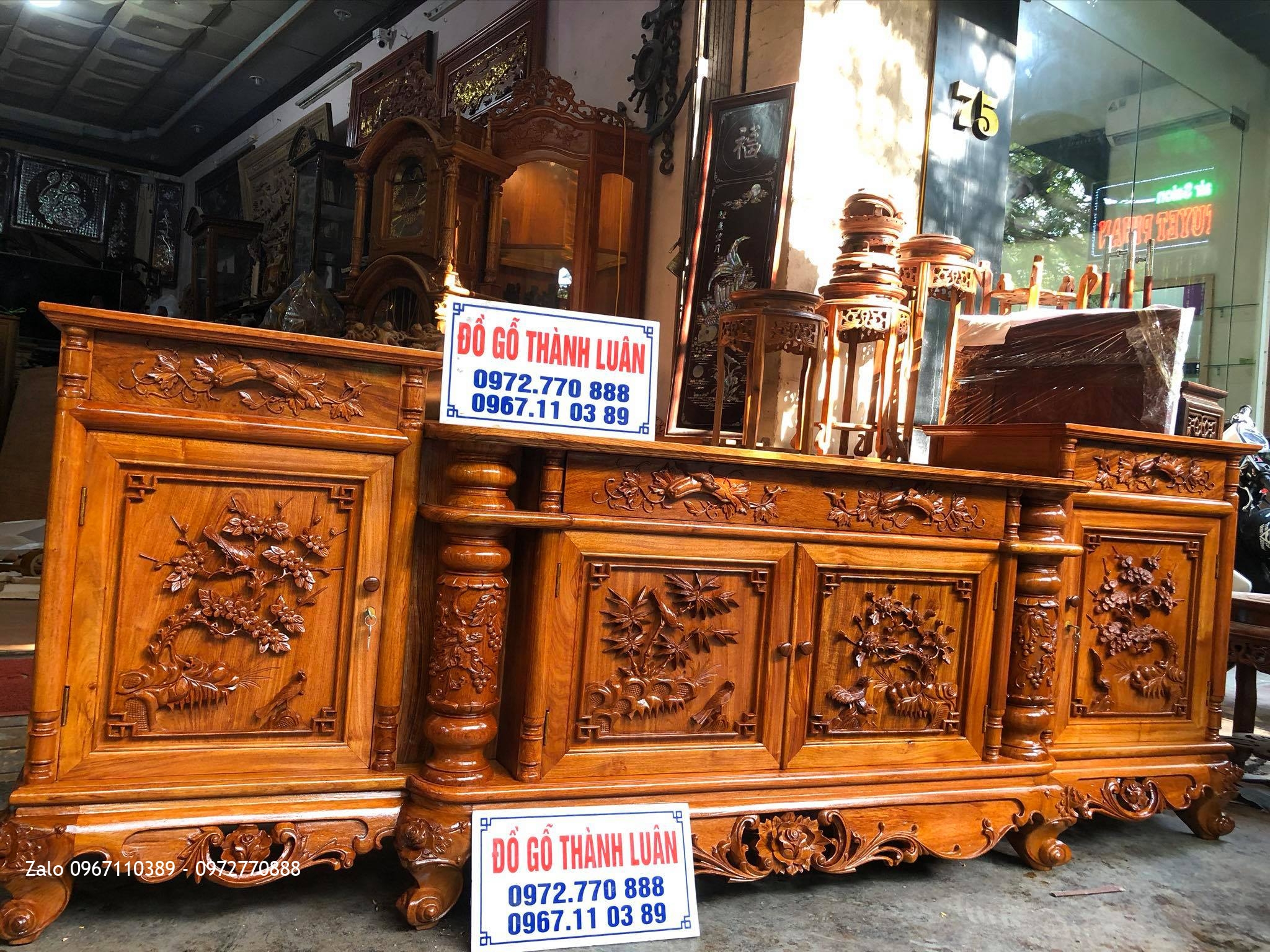 Tổng Kho Kệ Tivi Gỗ Mun Gỗ Hương Gỗ Gụ-@