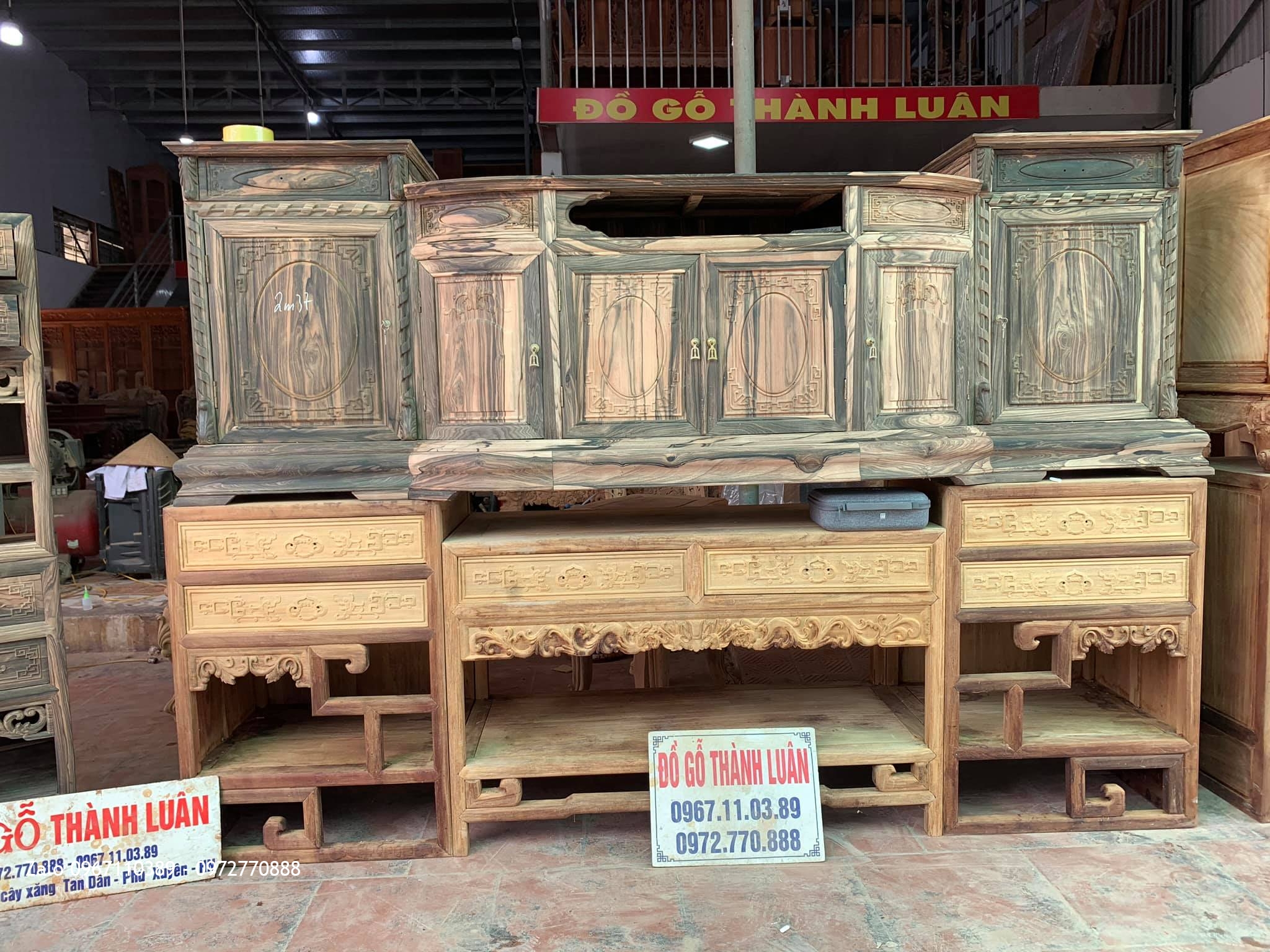 Tổng Kho Kệ Tivi Gỗ Mun Gỗ Hương Gỗ Gụư-