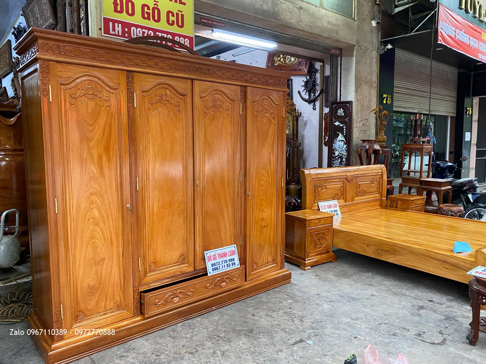 Bộ nội thất phòng ngủ.: