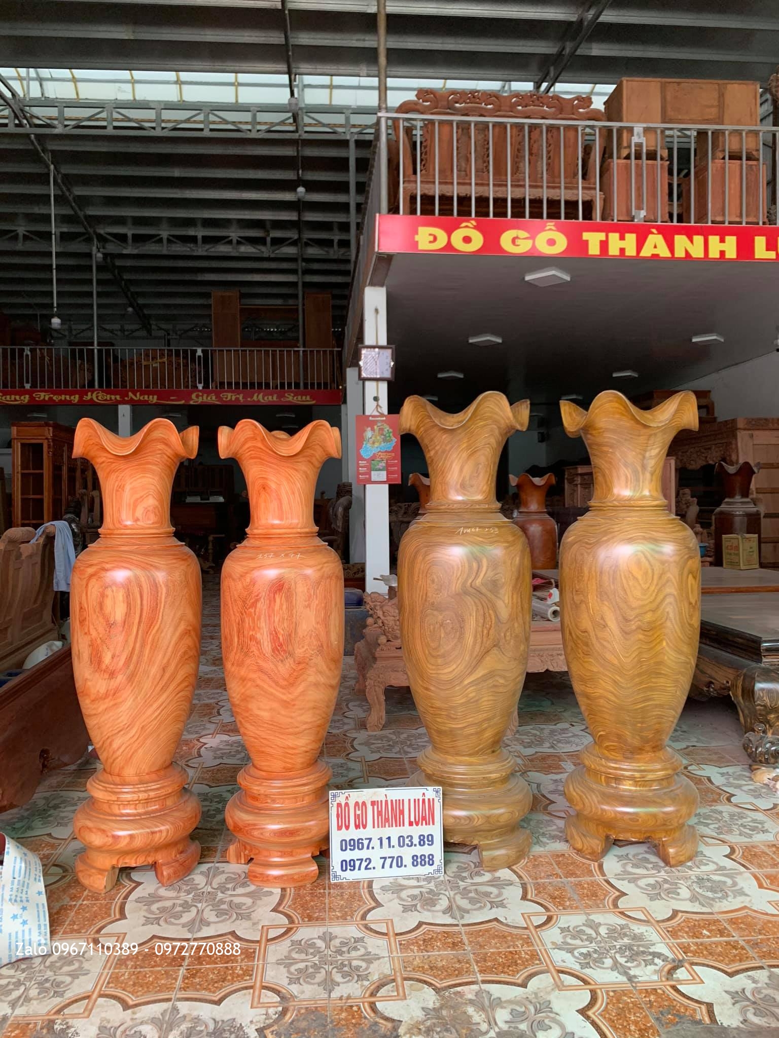 2 Đôi Lọ Lộc Bình Vân Víp