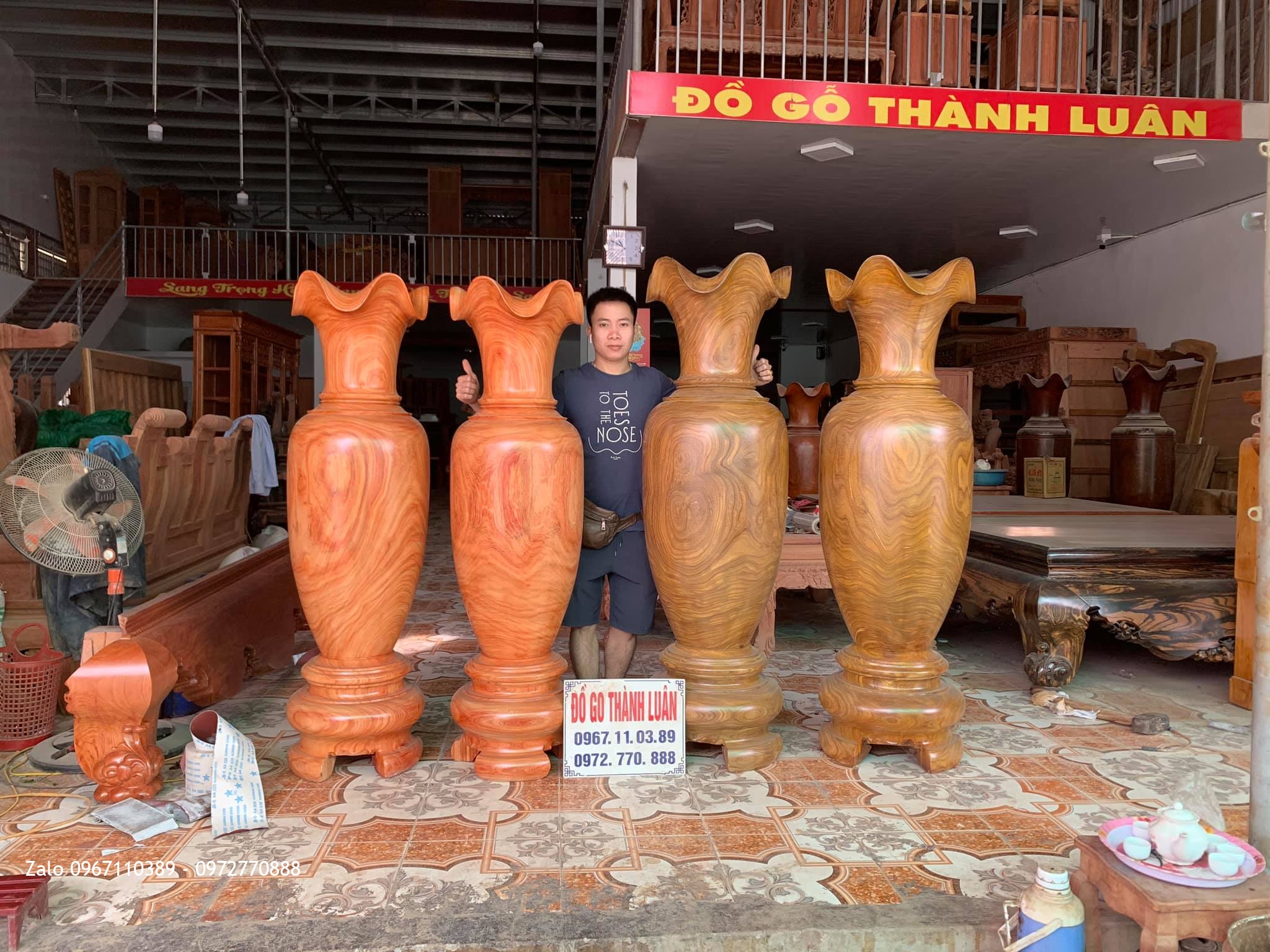 2 Đôi Lọ Lộc Bình Vân Víp-