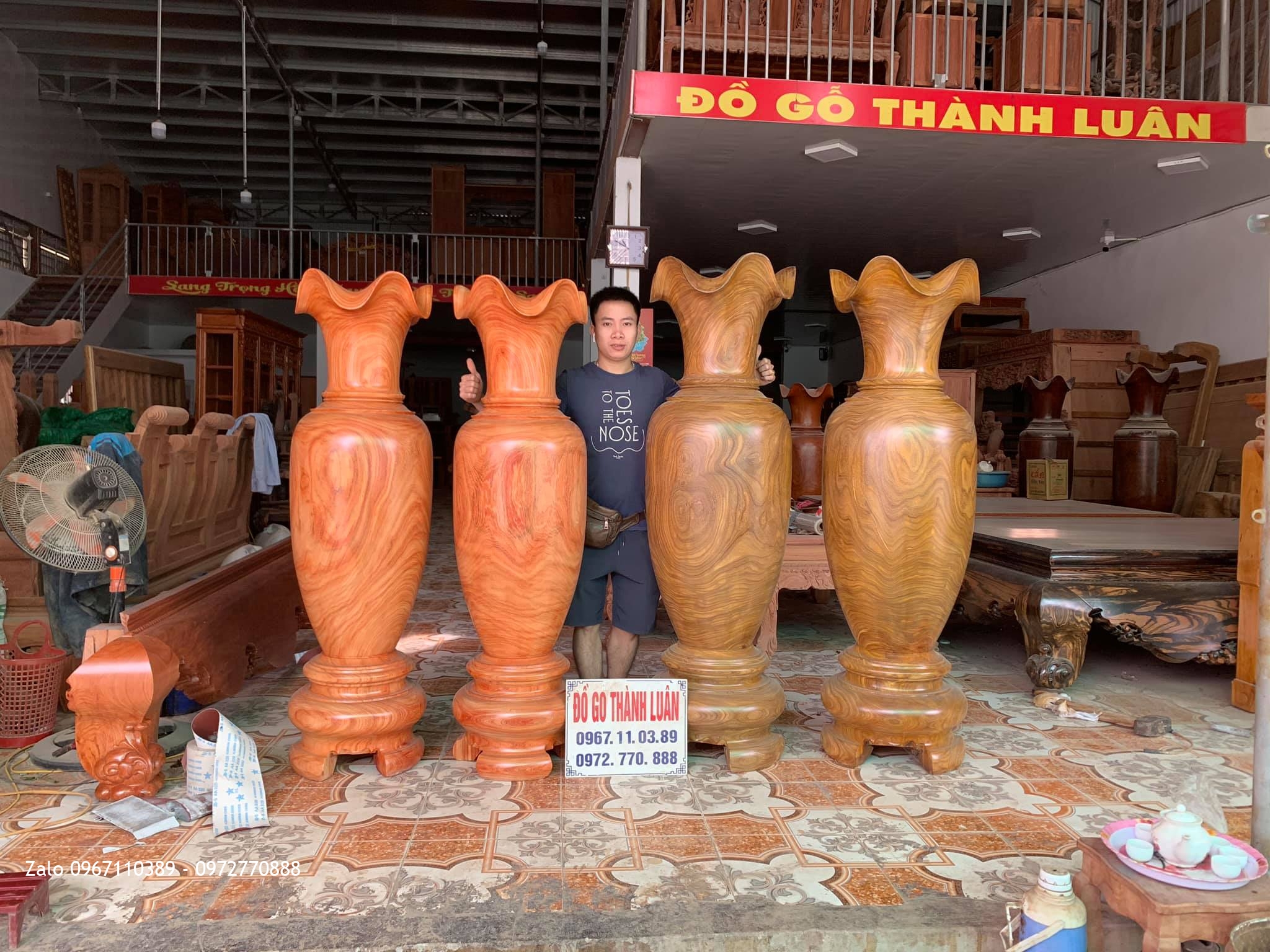 2 Đôi Lọ Lộc Bình Vân Víp;