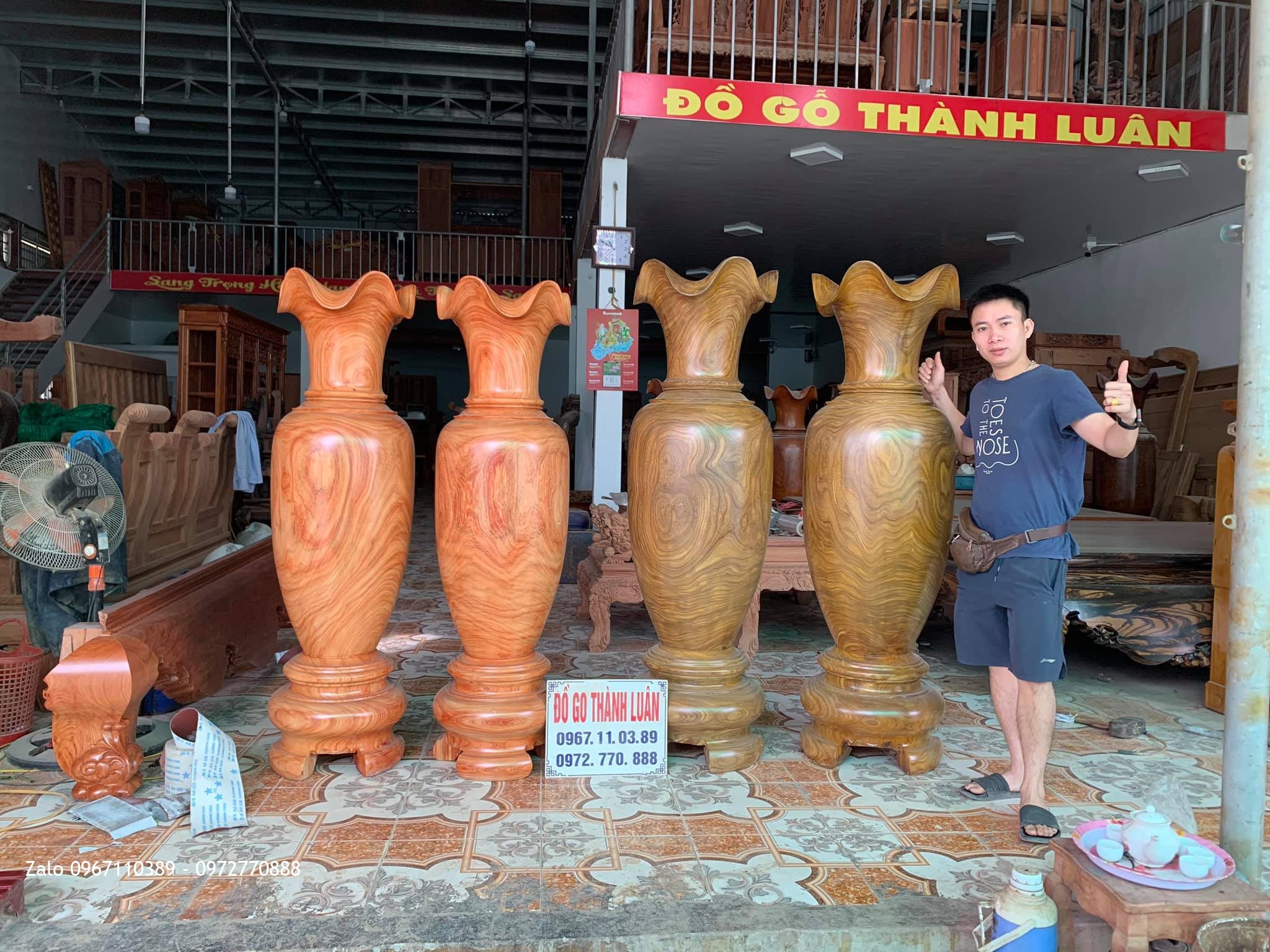 2 Đôi Lọ Lộc Bình Vân Víp: