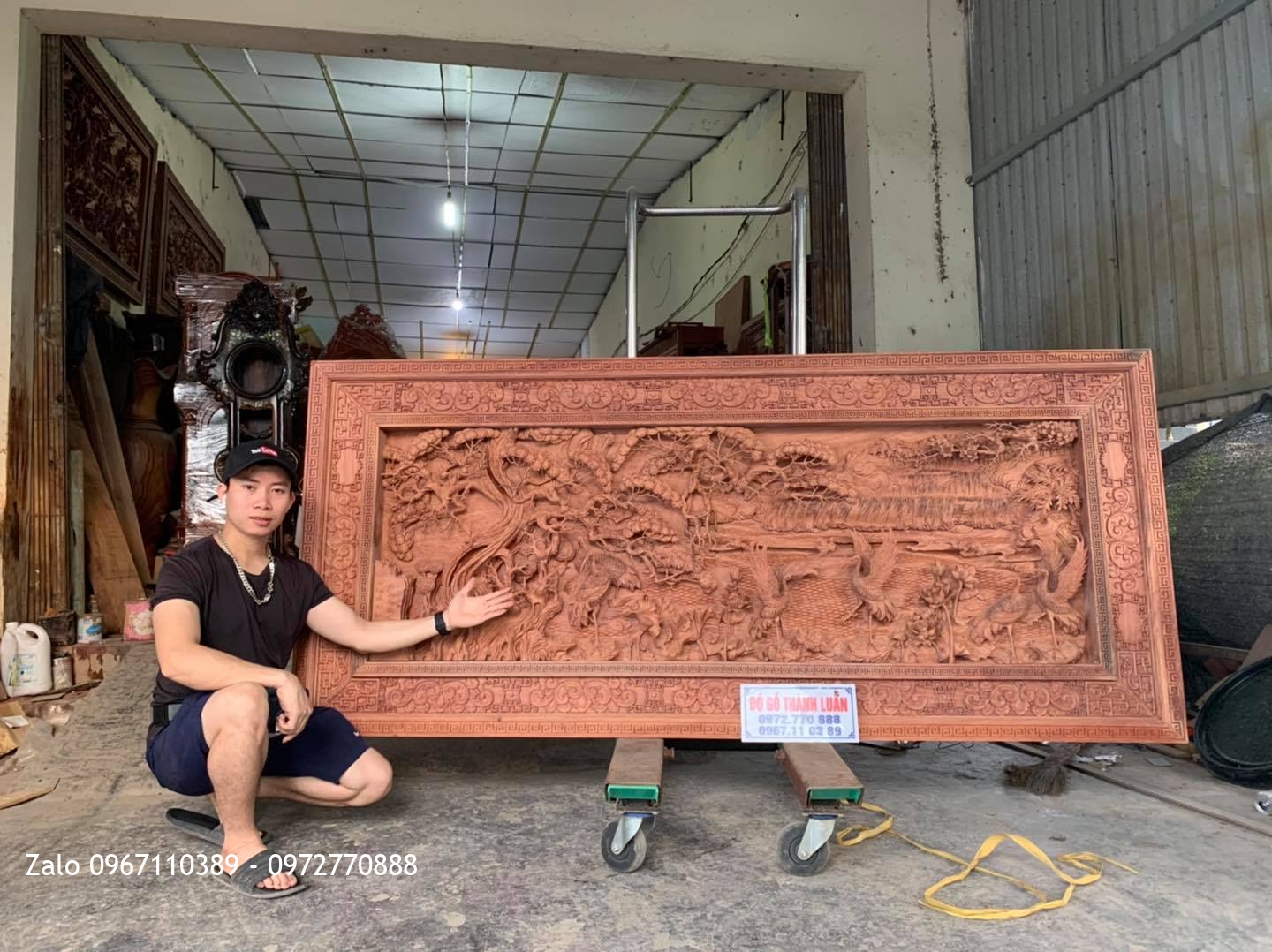 BÁO GIÁ TRANH GỖ NGHỆ NHÂN ĐỤC