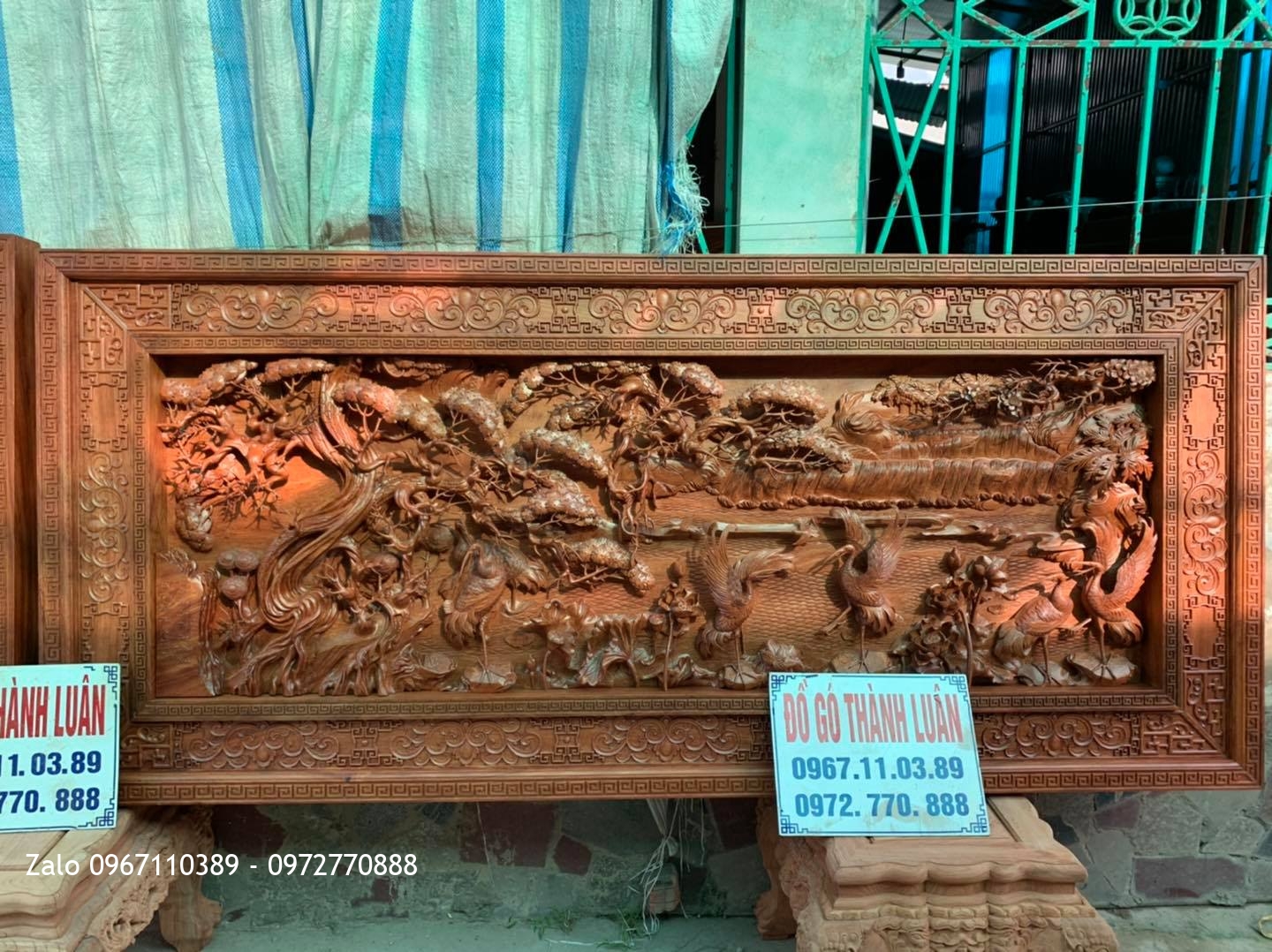 BÁO GIÁ TRANH GỖ NGHỆ NHÂN ĐỤC,