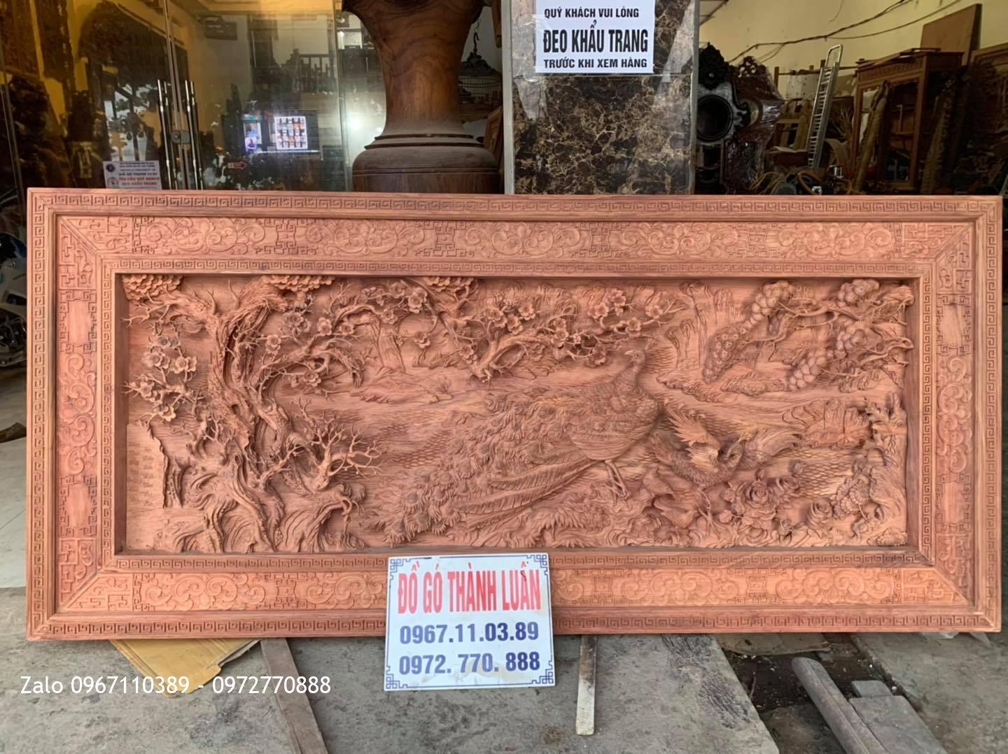 BÁO GIÁ TRANH GỖ NGHỆ NHÂN ĐỤC.