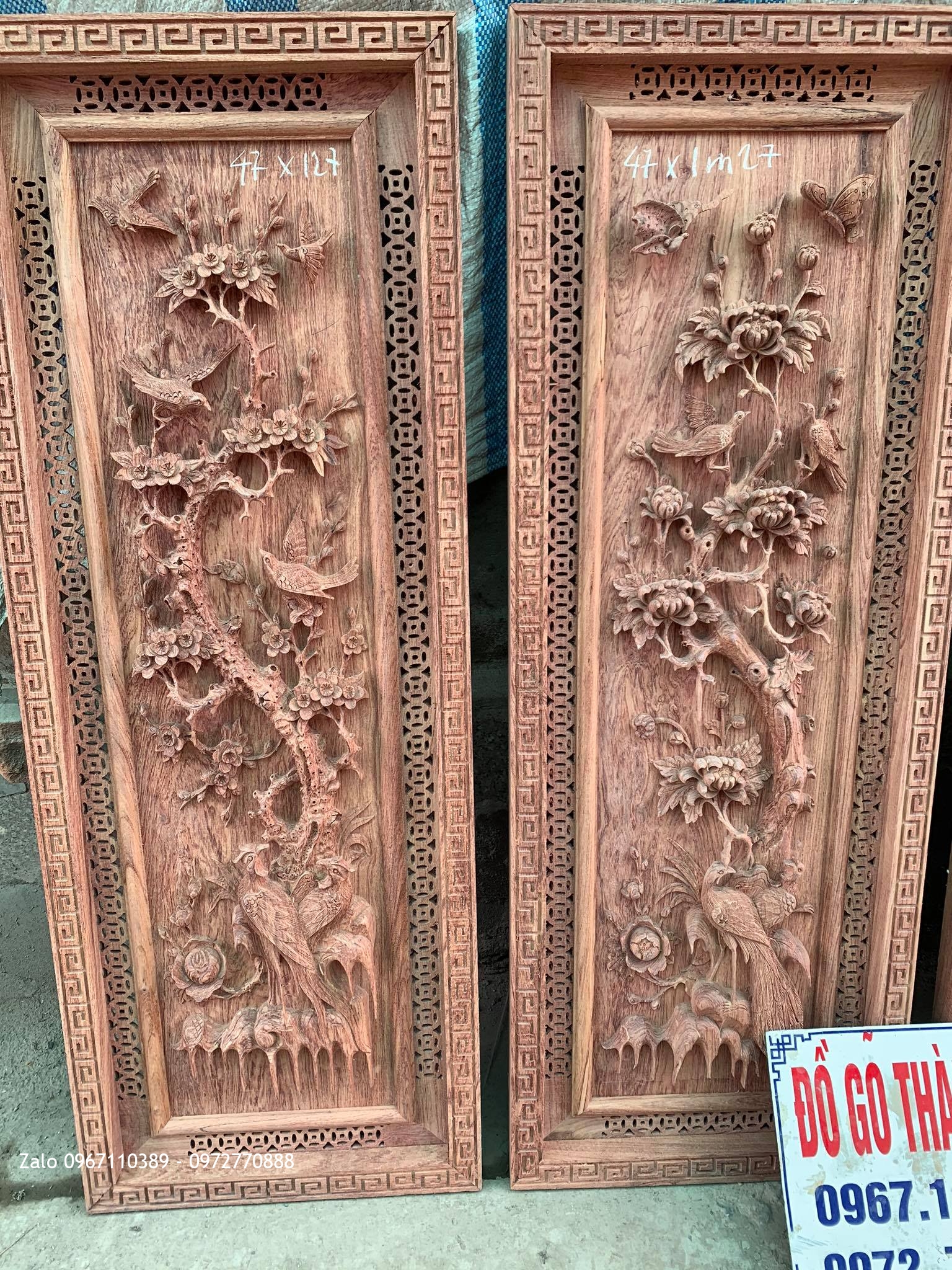 Bộ Víp Chọn Gỗ Vân Víp và Đều Màu Kích thước 47 x1m27 x 5cm