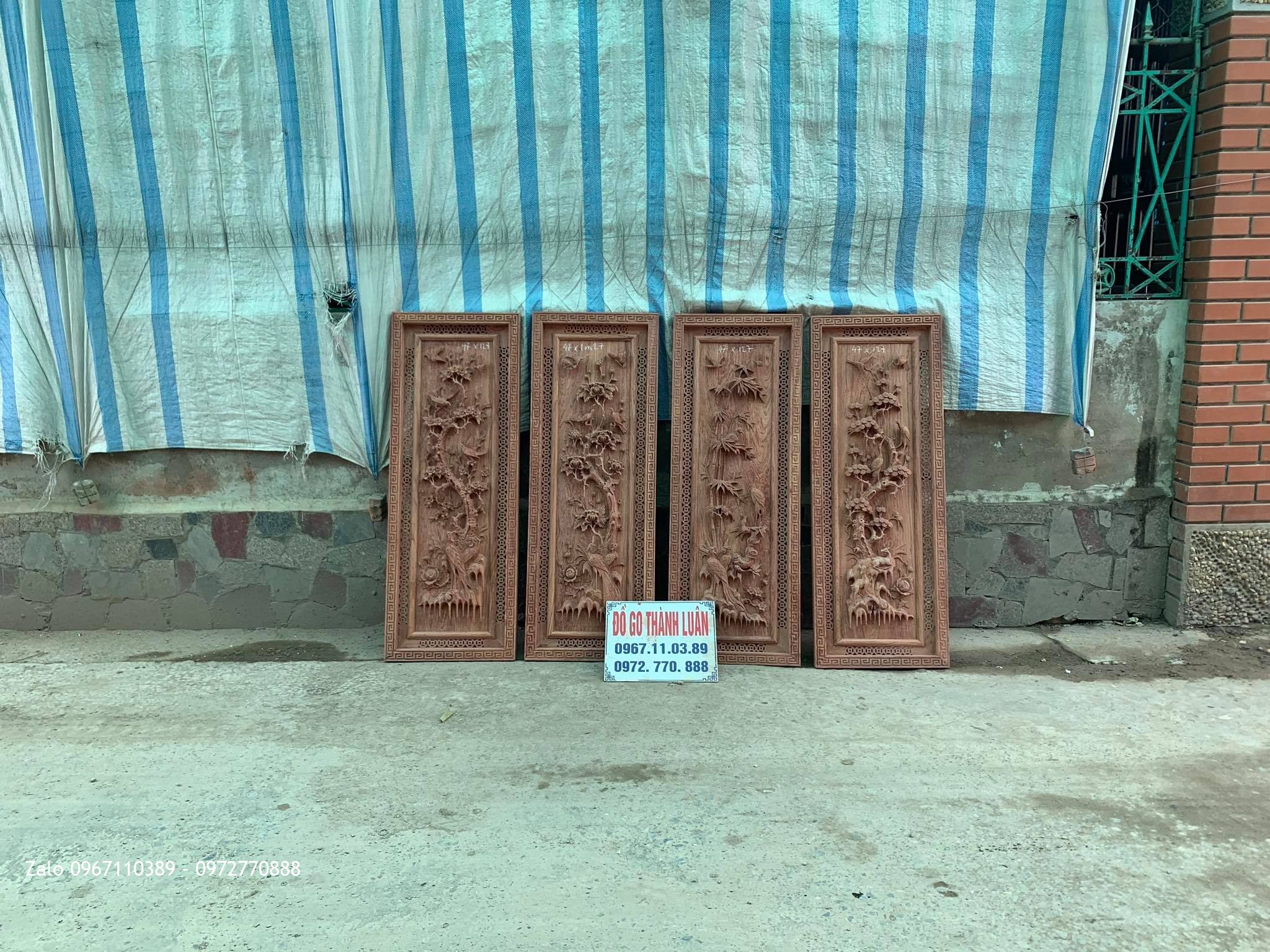 Bộ Víp Chọn Gỗ Vân Víp và Đều Màu Kích thước 47 x1m27 x 5cm