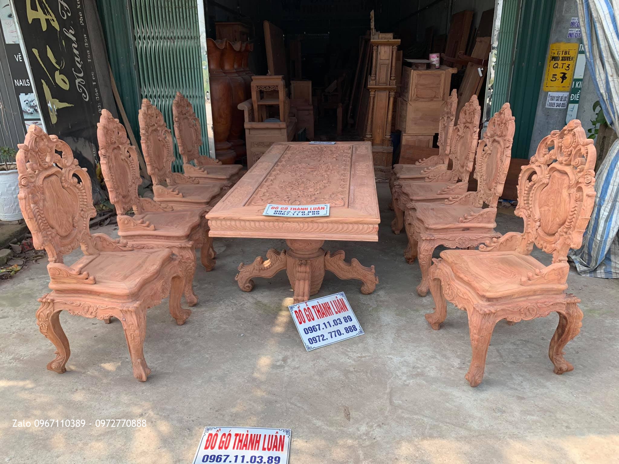 ồ Gỗ Thành Luân cho ra mắt một siêu phẩm Bàn Ghế Ăn Mẫu 2020 Siêu Phẩm Đỉnh Cao Chưa 1 Lần Có Mặt Trên Thị Trường Toàn Quốc