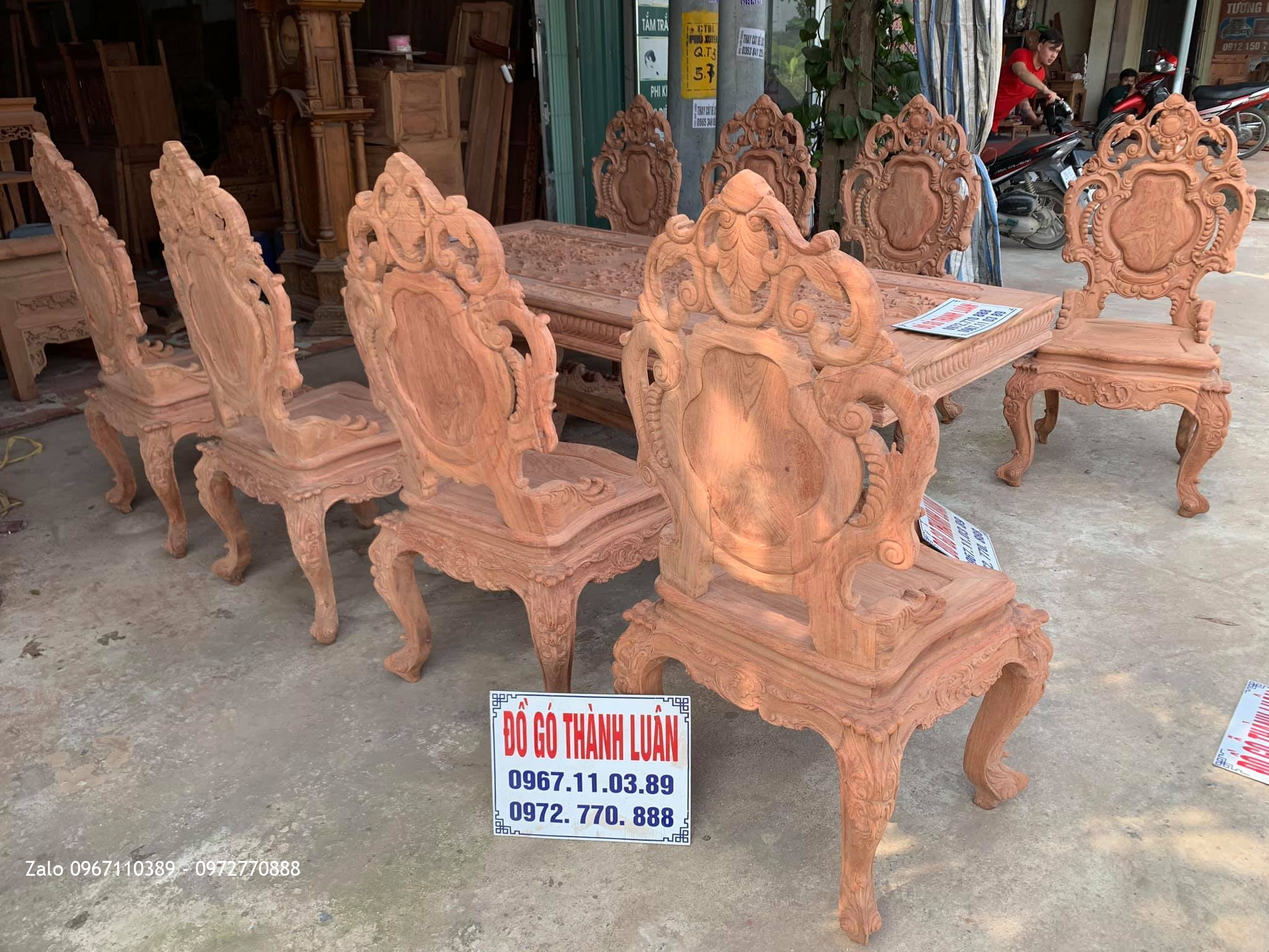 ồ Gỗ Thành Luân cho ra mắt một siêu phẩm Bàn Ghế Ăn Mẫu 2020 Siêu Phẩm Đỉnh Cao Chưa 1 Lần Có Mặt Trên Thị Trường Toàn Quốc.