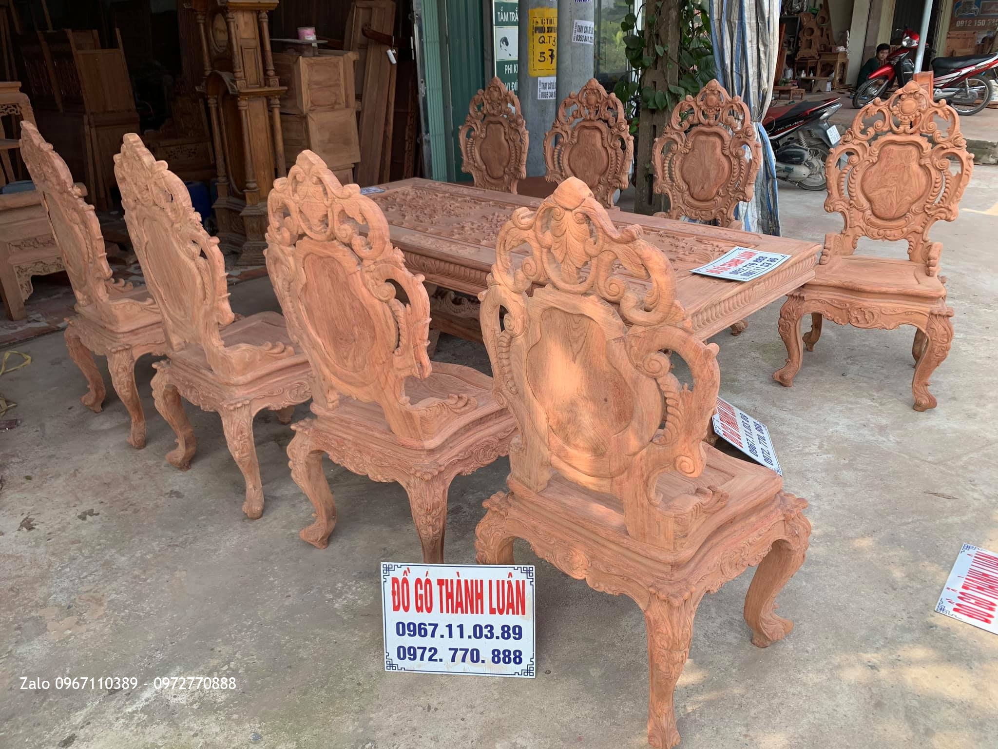 ồ Gỗ Thành Luân cho ra mắt một siêu phẩm Bàn Ghế Ăn Mẫu 2020 Siêu Phẩm Đỉnh Cao Chưa 1 Lần Có Mặt Trên Thị Trường Toàn Quốc.