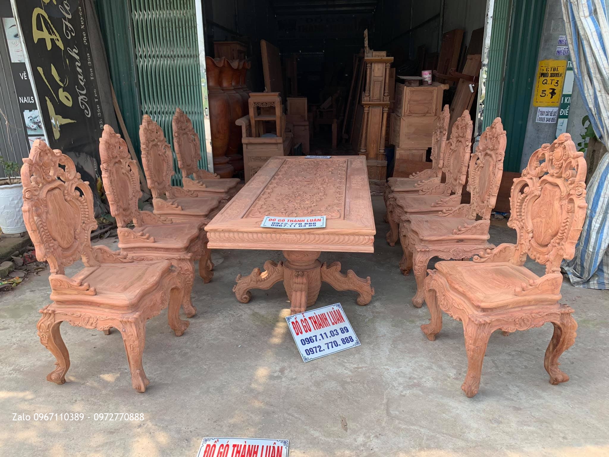 ồ Gỗ Thành Luân cho ra mắt một siêu phẩm Bàn Ghế Ăn Mẫu 2020 Siêu Phẩm Đỉnh Cao Chưa 1 Lần Có Mặt Trên Thị Trường Toàn Quốc