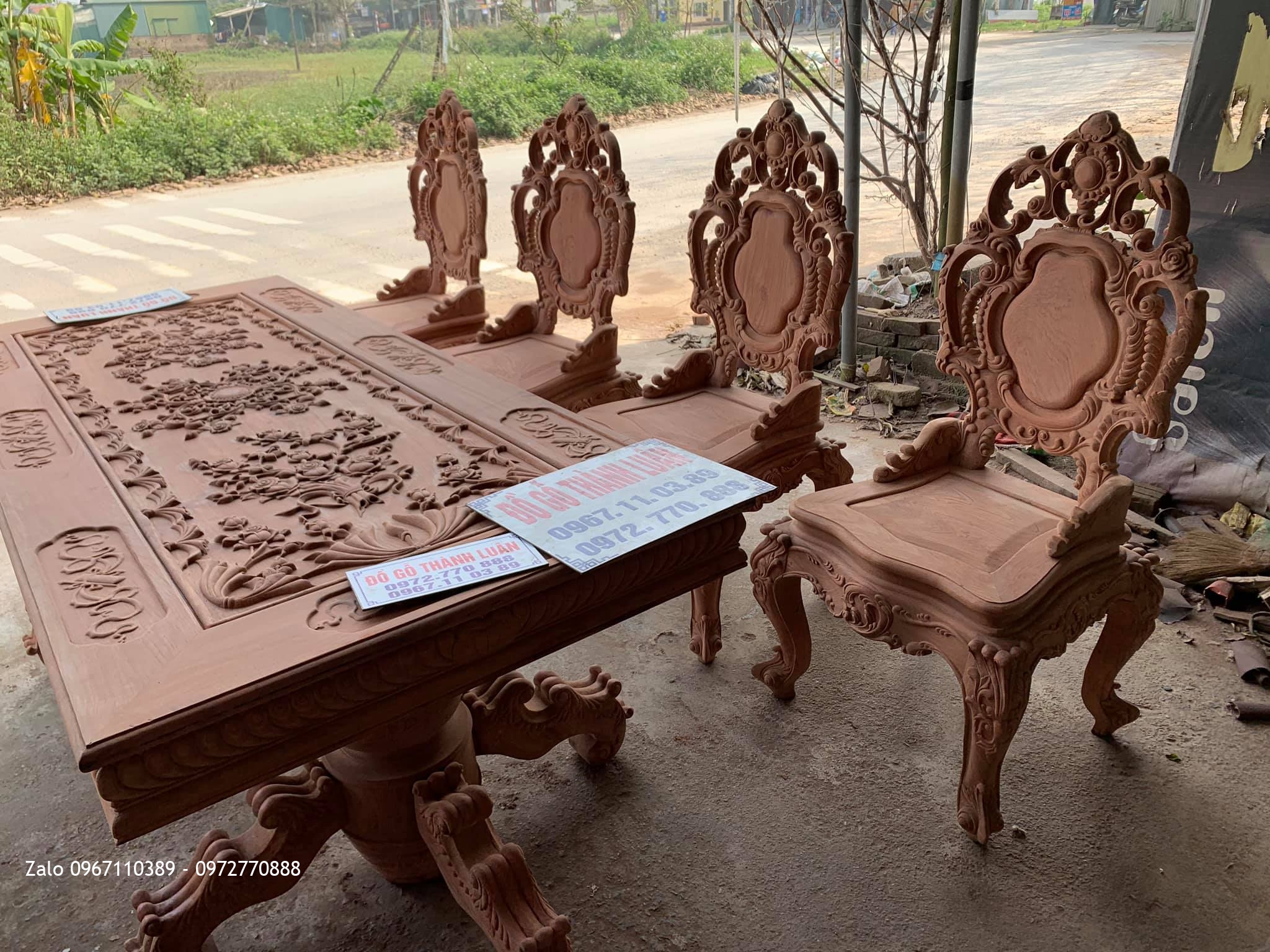 ồ Gỗ Thành Luân cho ra mắt một siêu phẩm Bàn Ghế Ăn Mẫu 2020 Siêu Phẩm Đỉnh Cao Chưa 1 Lần Có Mặt Trên Thị Trường Toàn Quốc:;-