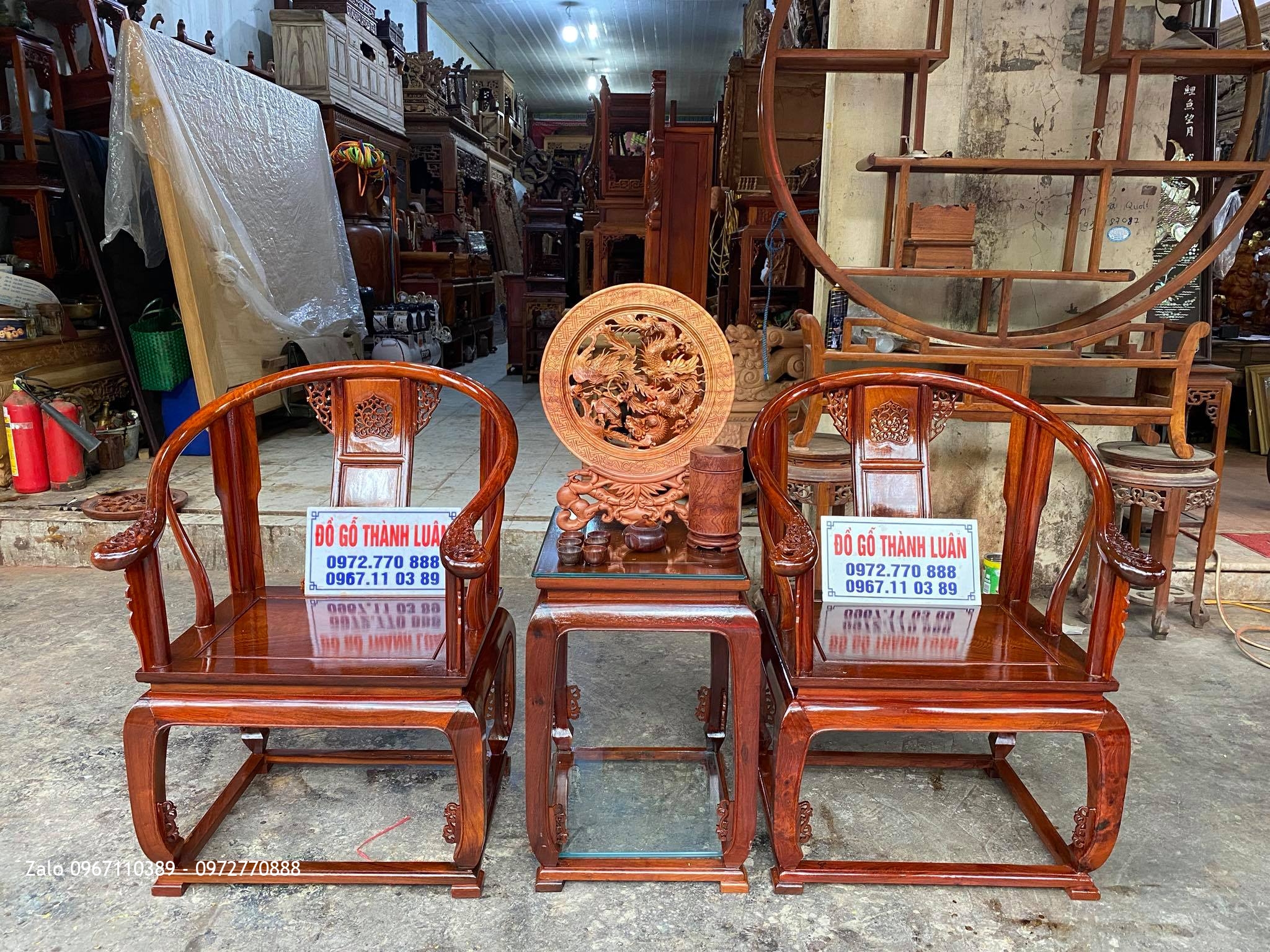 Tủ Thuốc Gỗ Trắc Đỏ Đen.