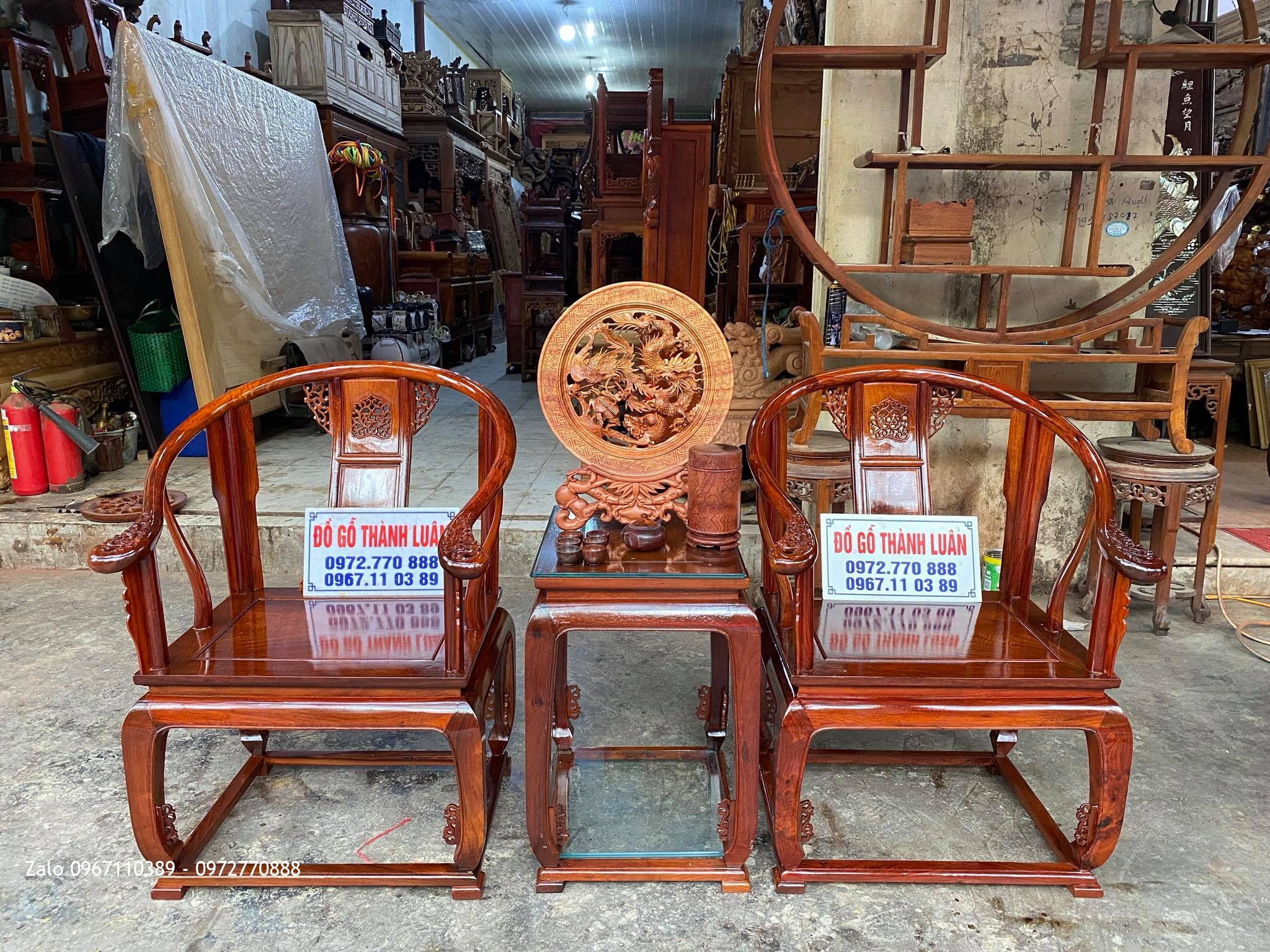 Tủ Thuốc Gỗ Trắc Đỏ Đen.