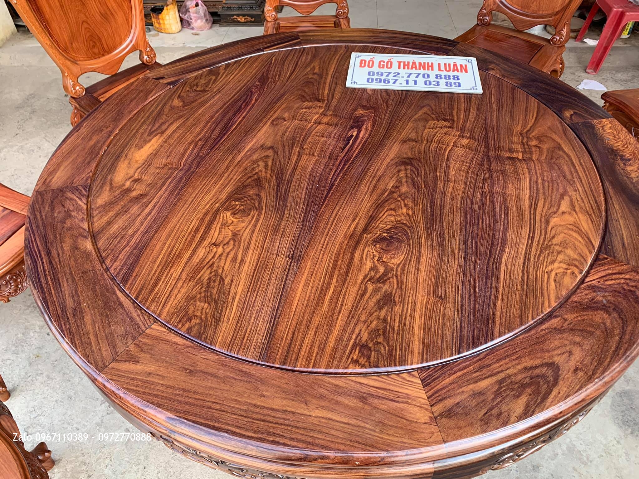 Bộ Bàn Ghế Ăn Mẫu Hoa Lan Tây Lu-i Gỗ Cẩm Lai. Bán Về Vĩnh Yên Vĩnh Phúc