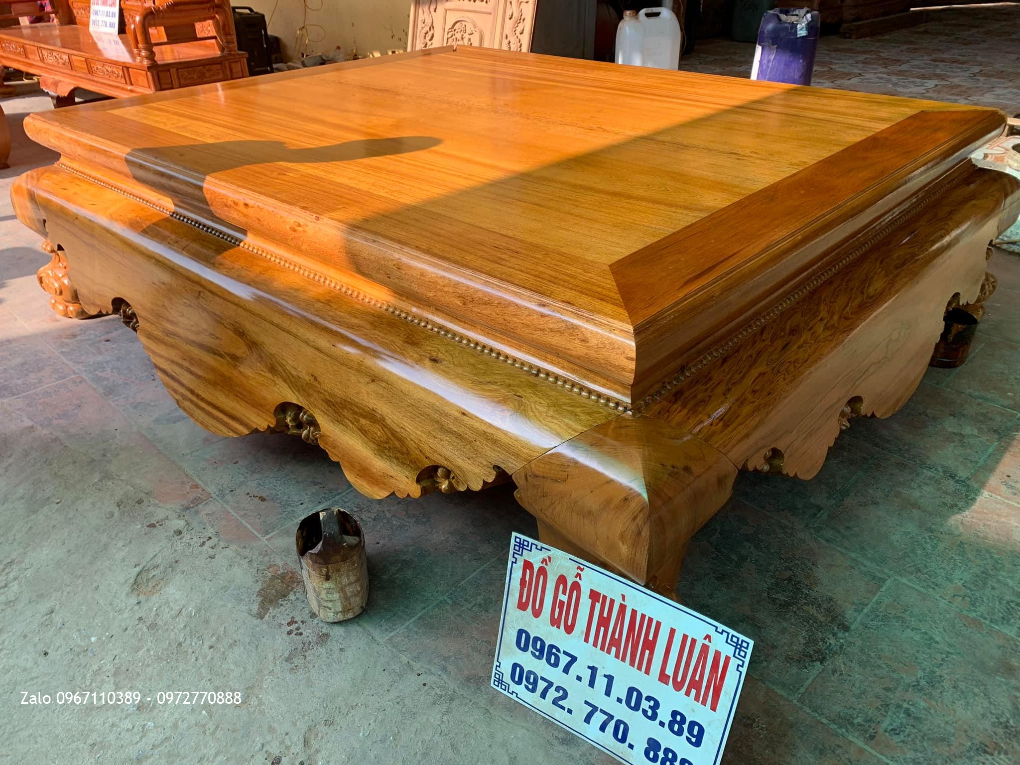 Sập Gụ Tủ Chè (sap gu tu che) cho gia đình cô chú đến từ thôn Hưng Định xã Sầm Dương huyện Sơn Dương tỉnh Tuyên Quang.