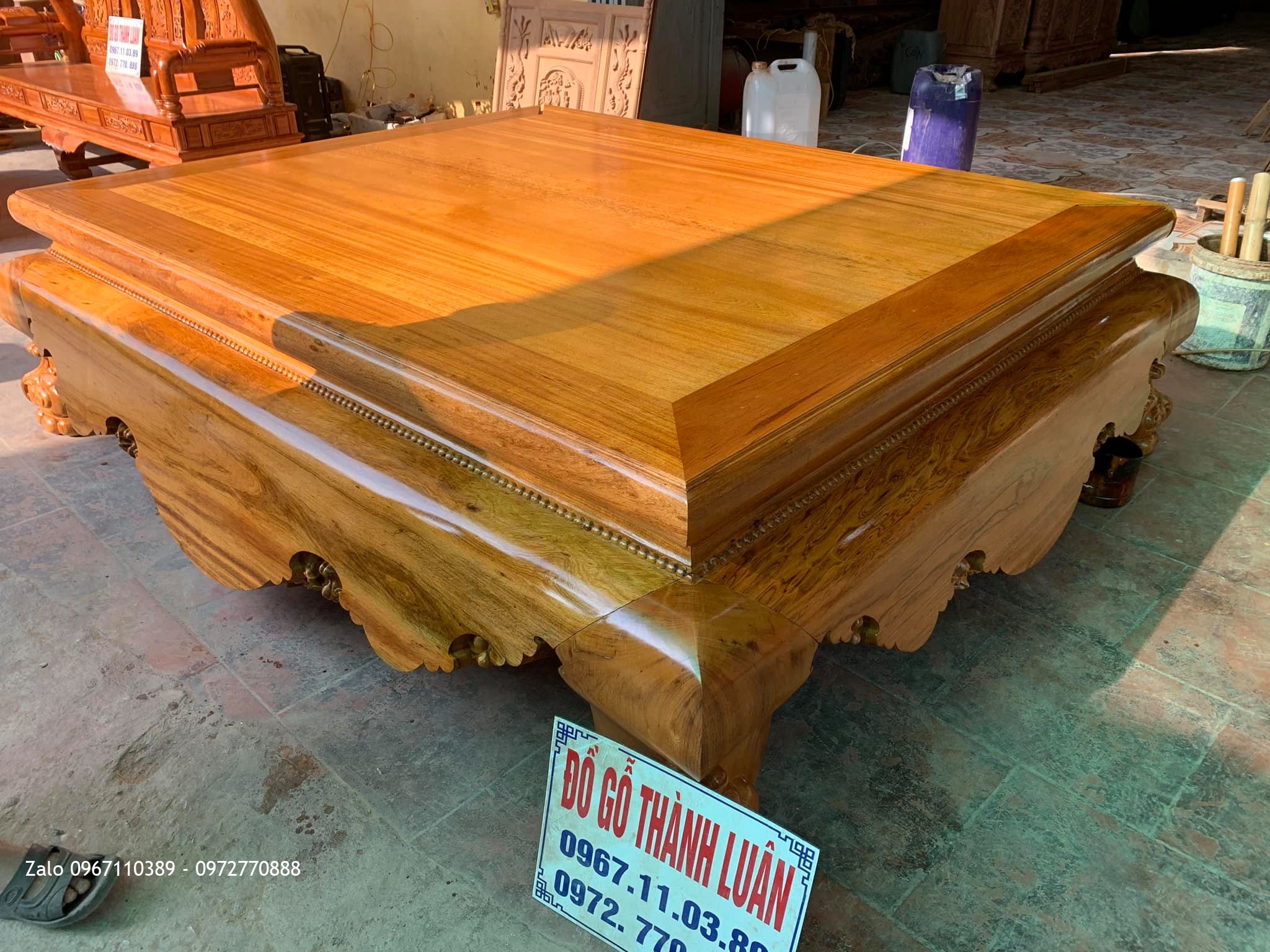 Sập Gụ Tủ Chè (sap gu tu che) cho gia đình cô chú đến từ thôn Hưng Định xã Sầm Dương huyện Sơn Dương tỉnh Tuyên Quang.