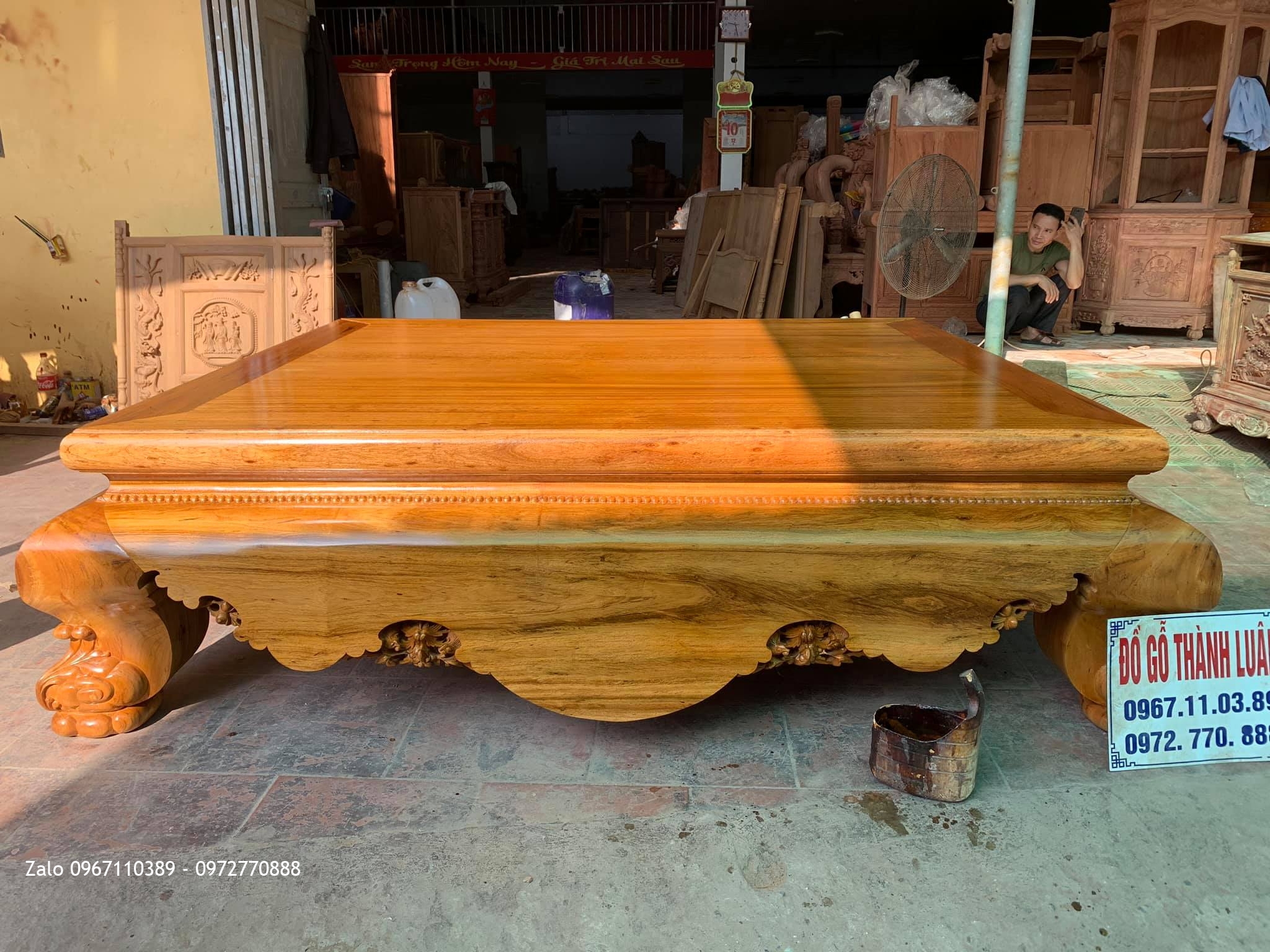 Sập Gụ Tủ Chè (sap gu tu che) cho gia đình cô chú đến từ thôn Hưng Định xã Sầm Dương huyện Sơn Dương tỉnh Tuyên Quang: